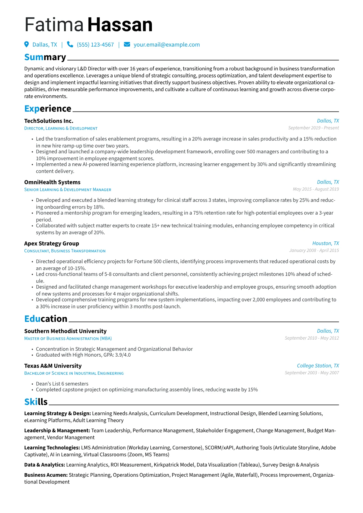 Career changer version - Page 1