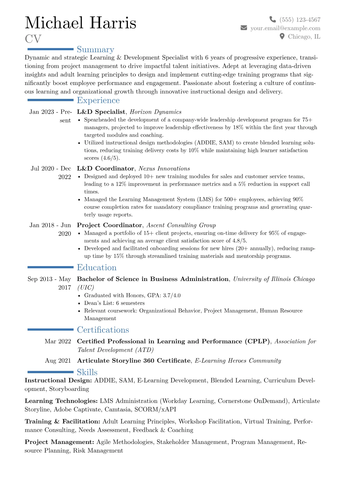 Career changer version - Page 1
