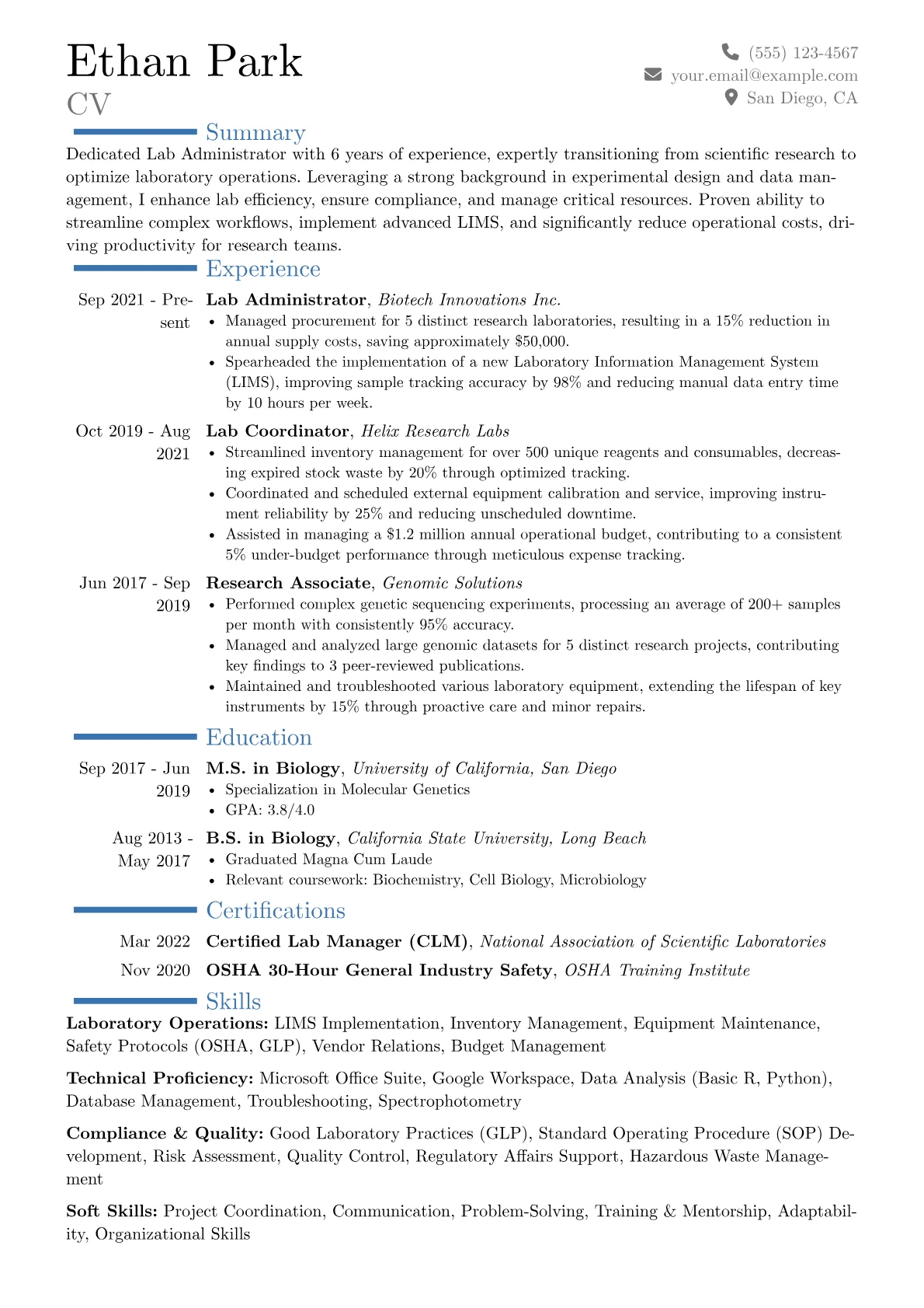 Career changer version - Page 1