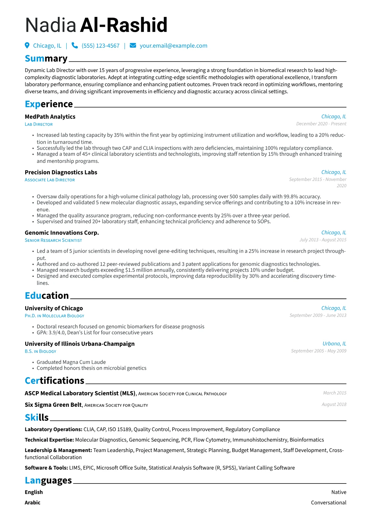 Career changer version - Page 1