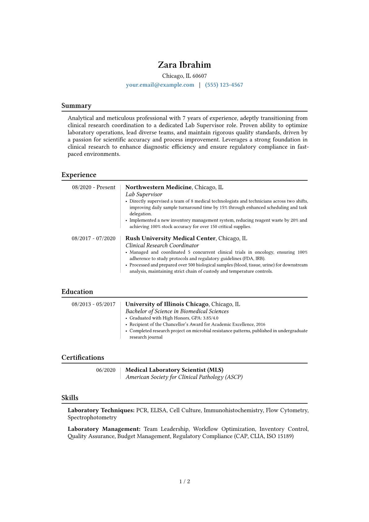 Career changer version - Page 1
