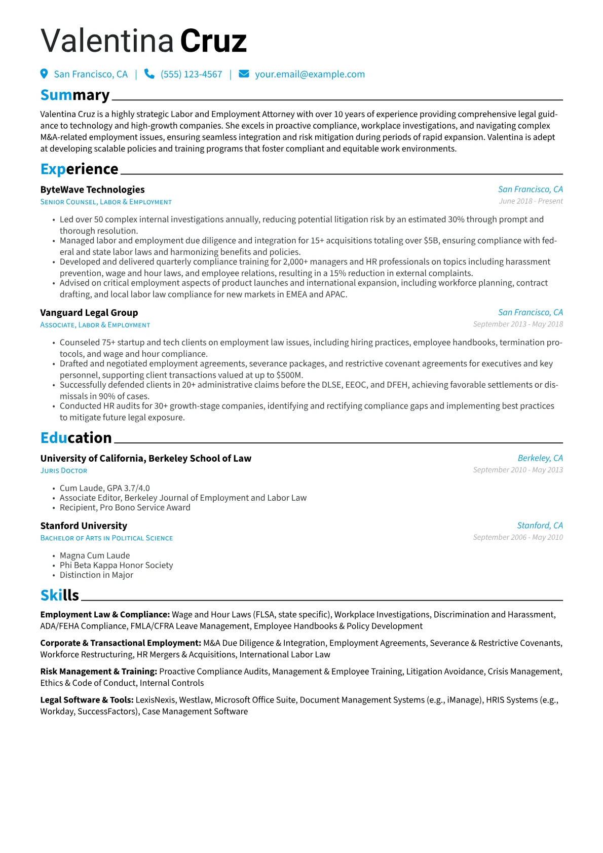 Employment Law version - Page 1