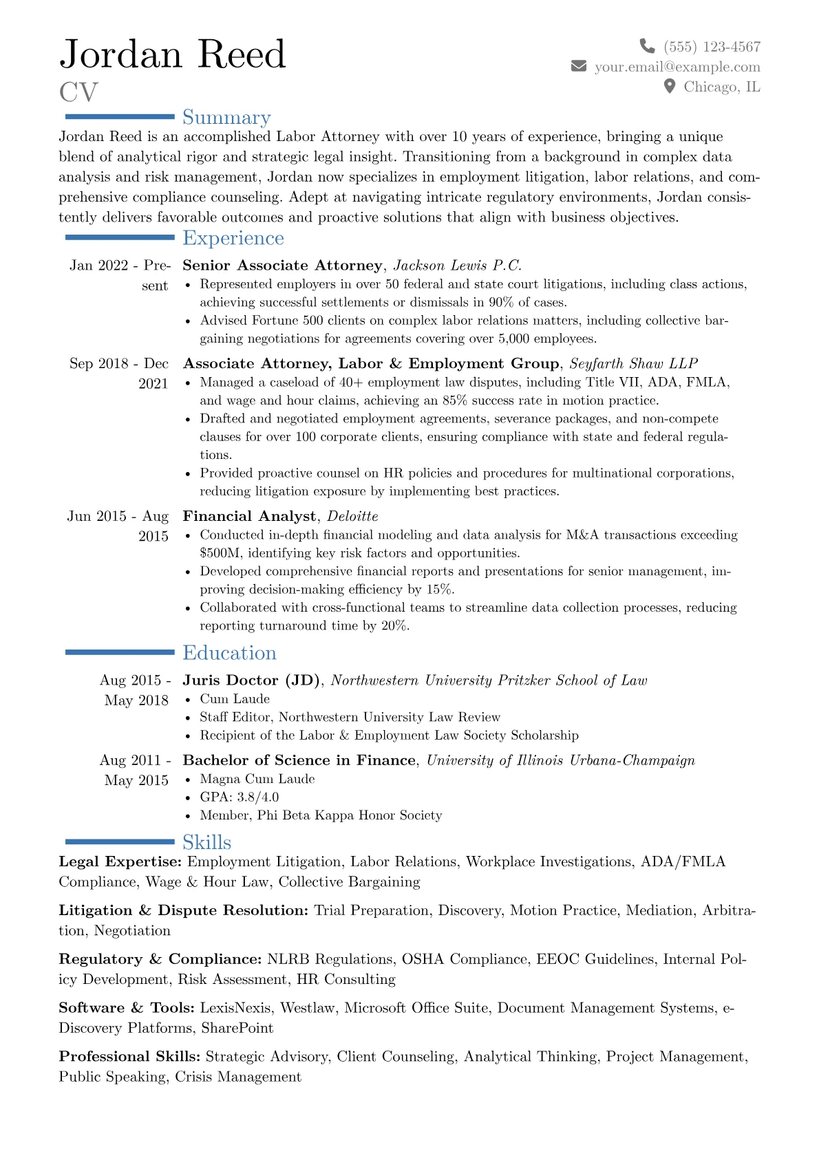 Career changer version - Page 1