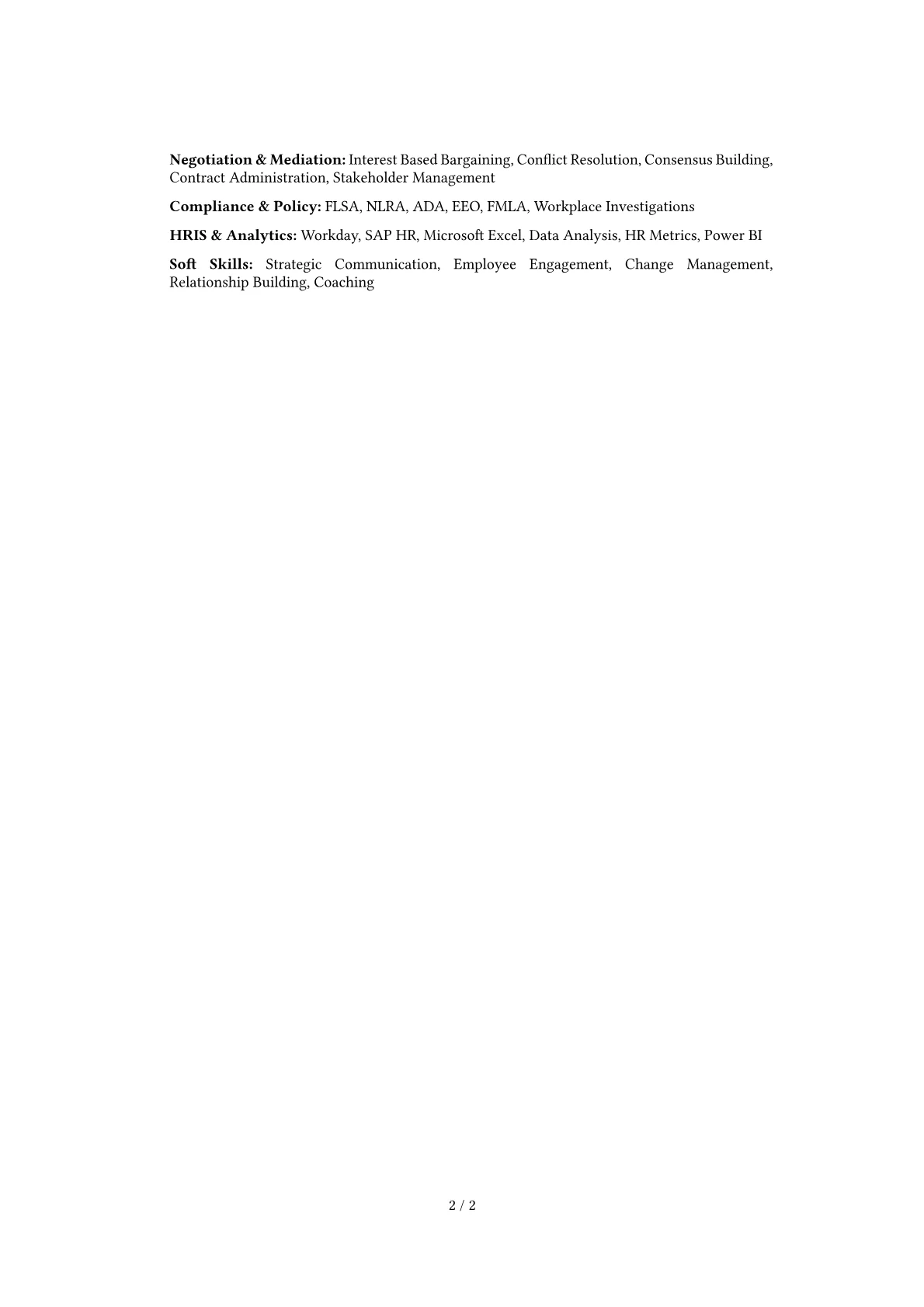 Career changer version - Page 2