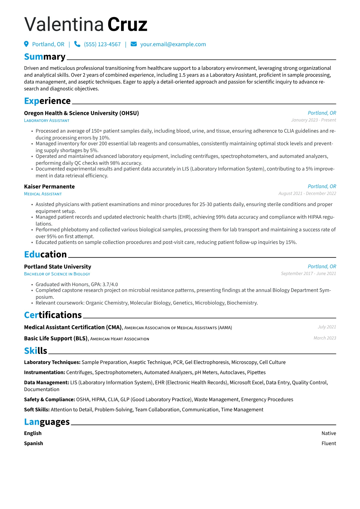 Career changer version - Page 1