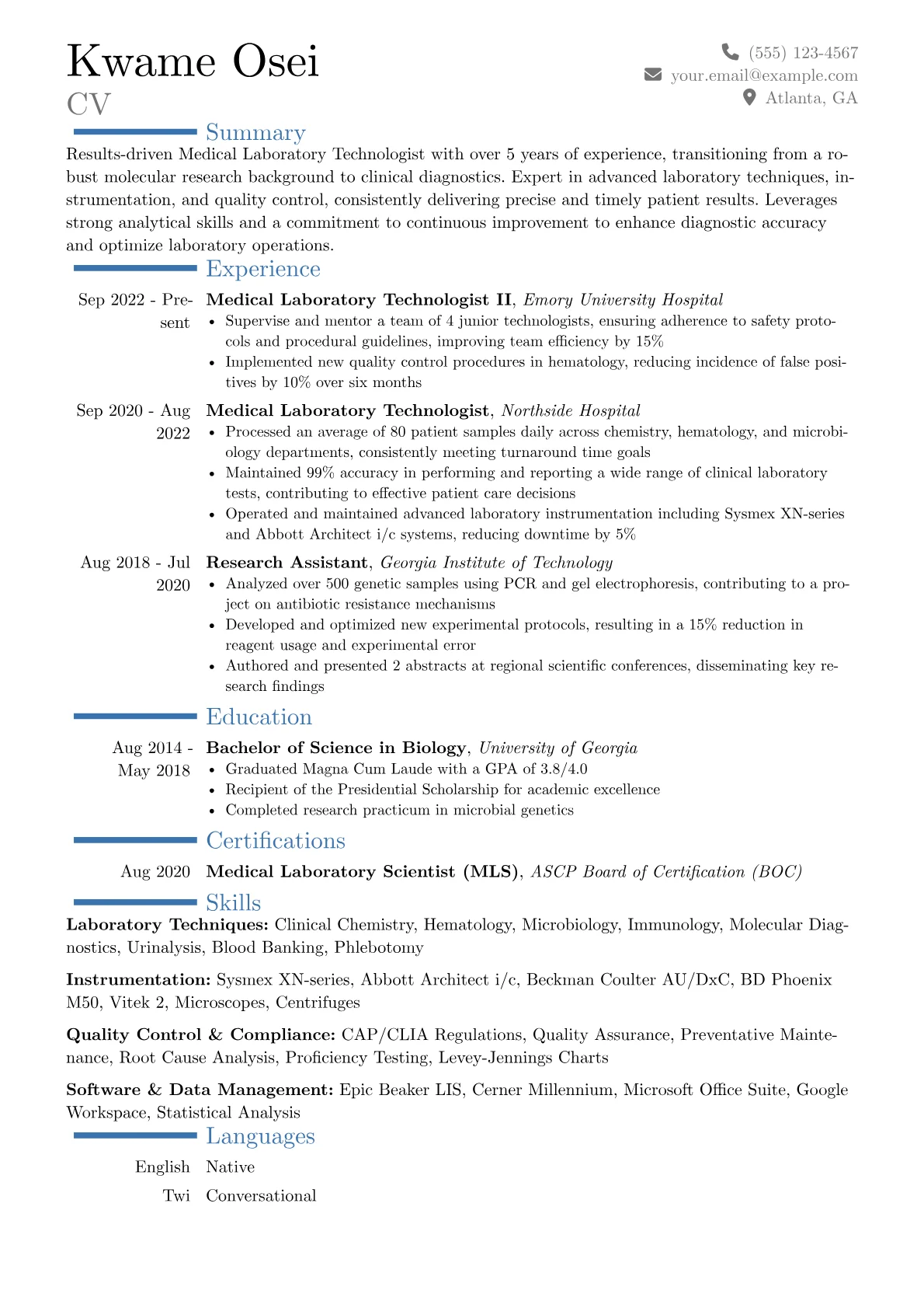 Career changer version - Page 1