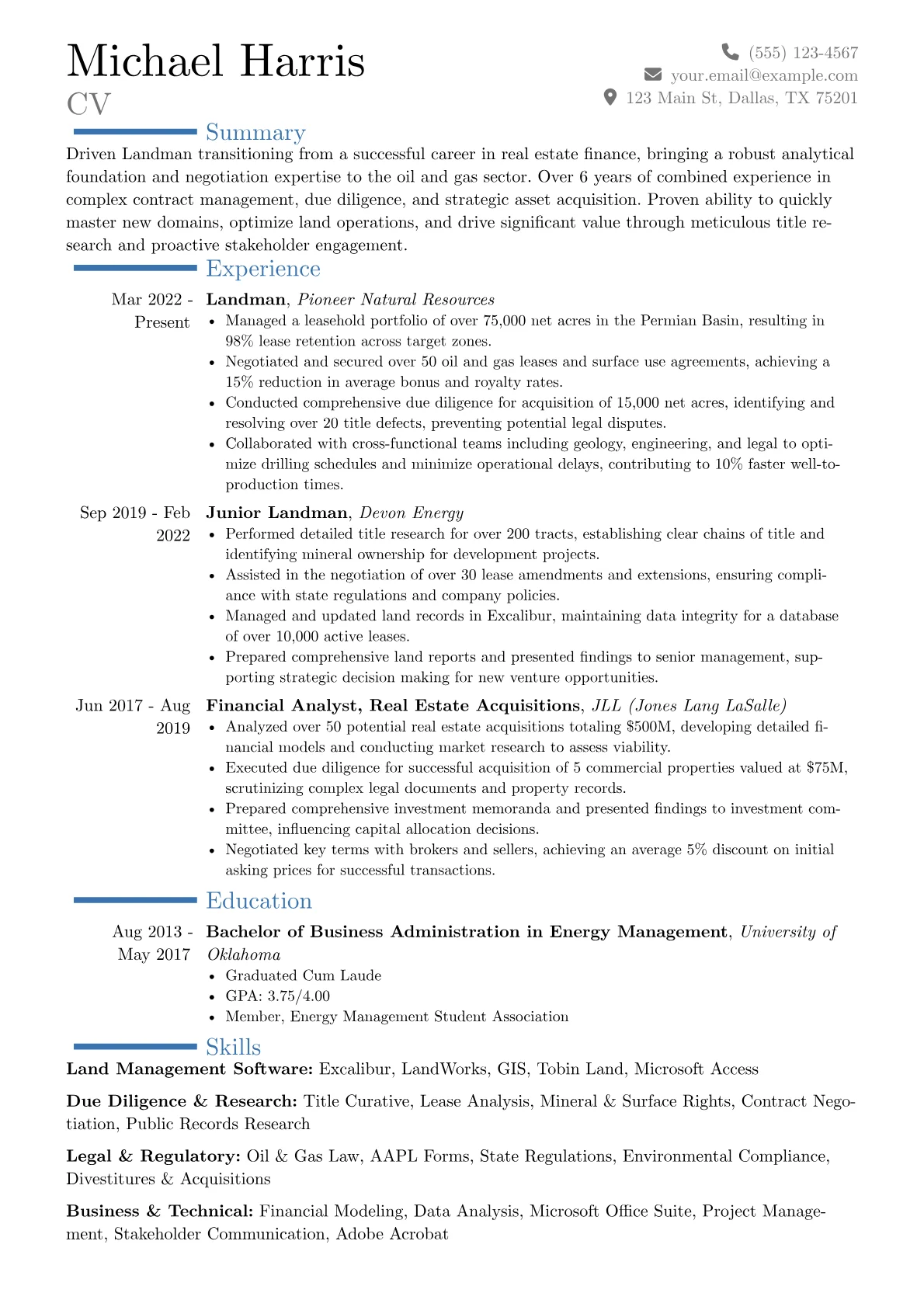 Career changer version - Page 1