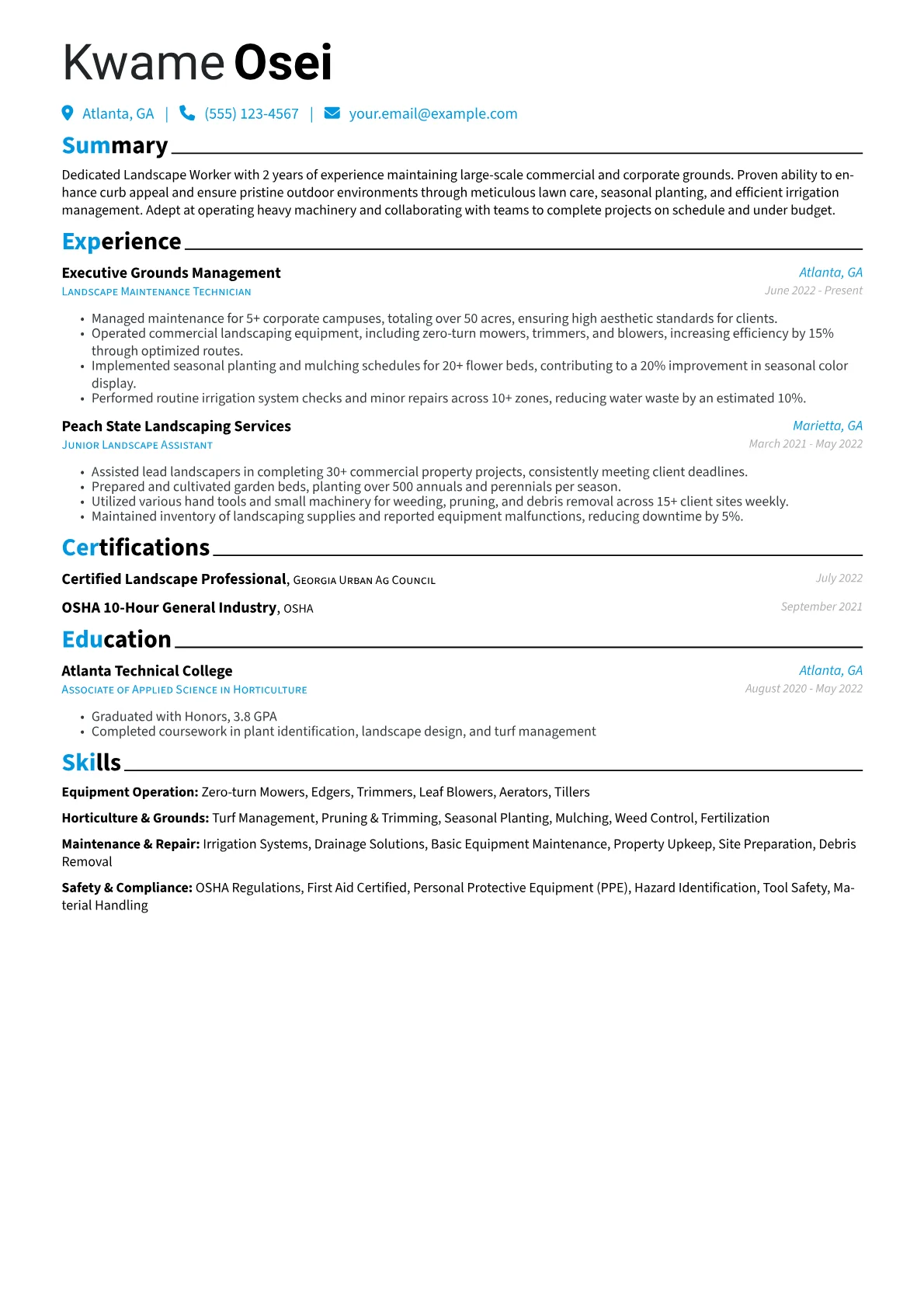 Commercial Landscape version - Page 1