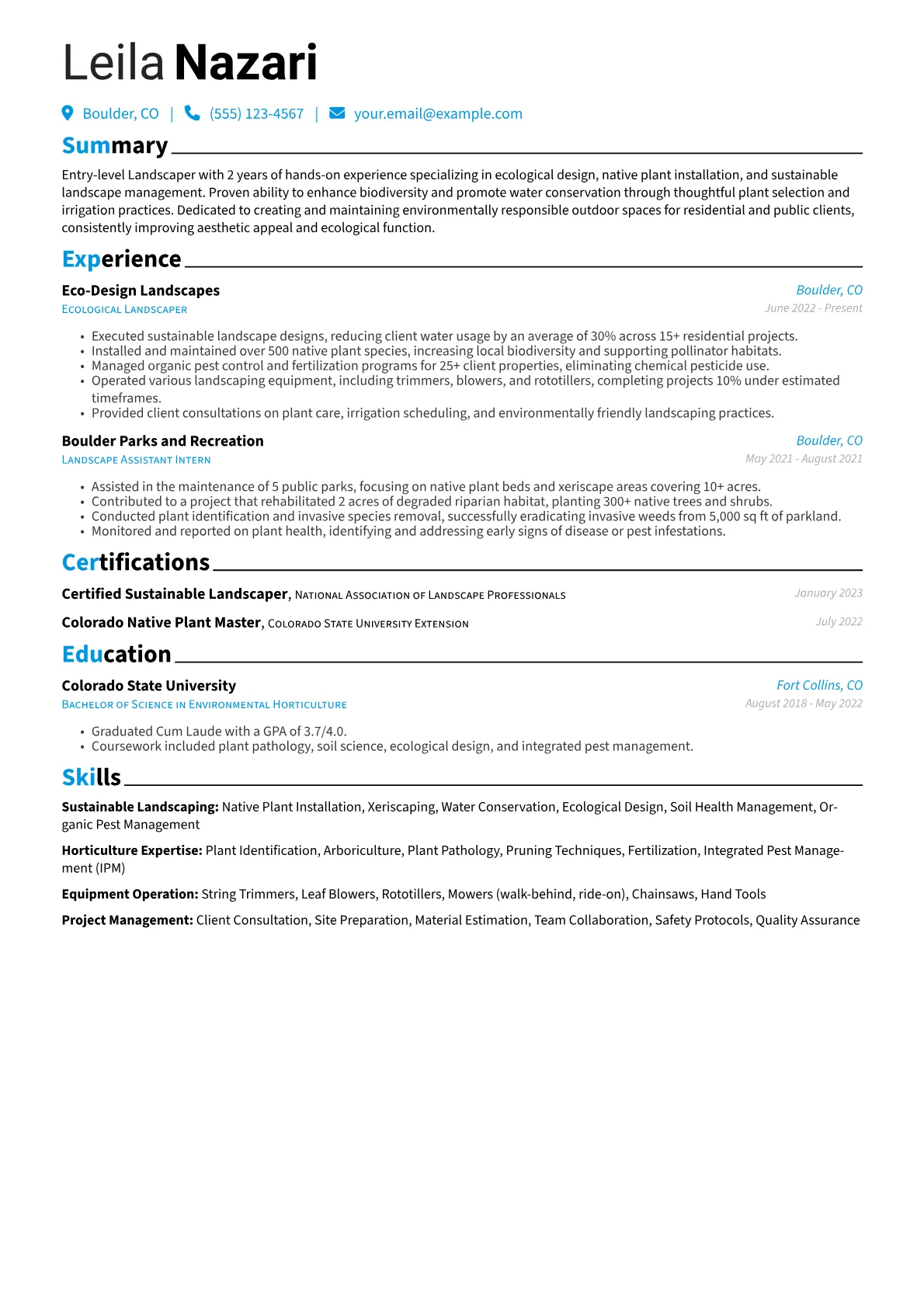 Ecological Landscaper version - Page 1
