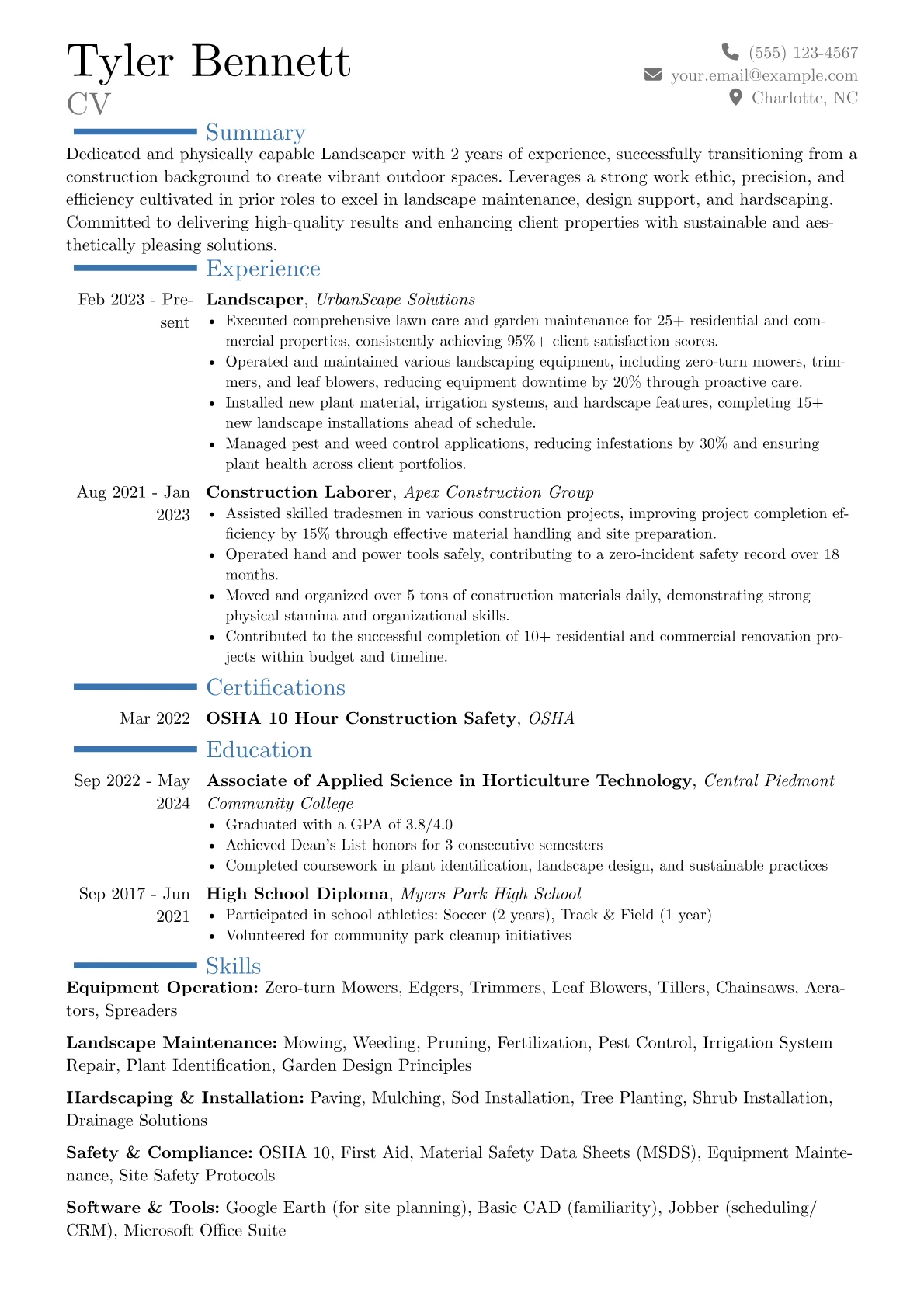 Career changer version - Page 1