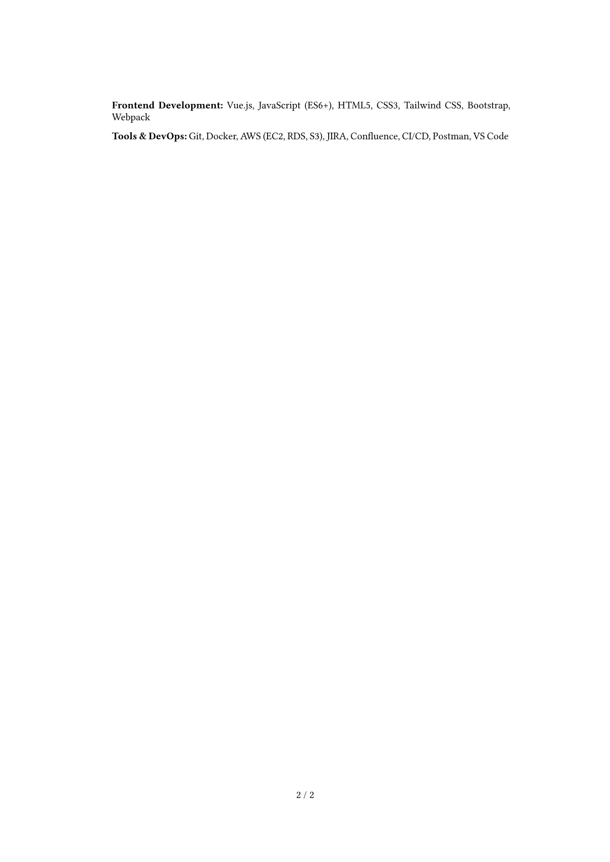 Career changer version - Page 2