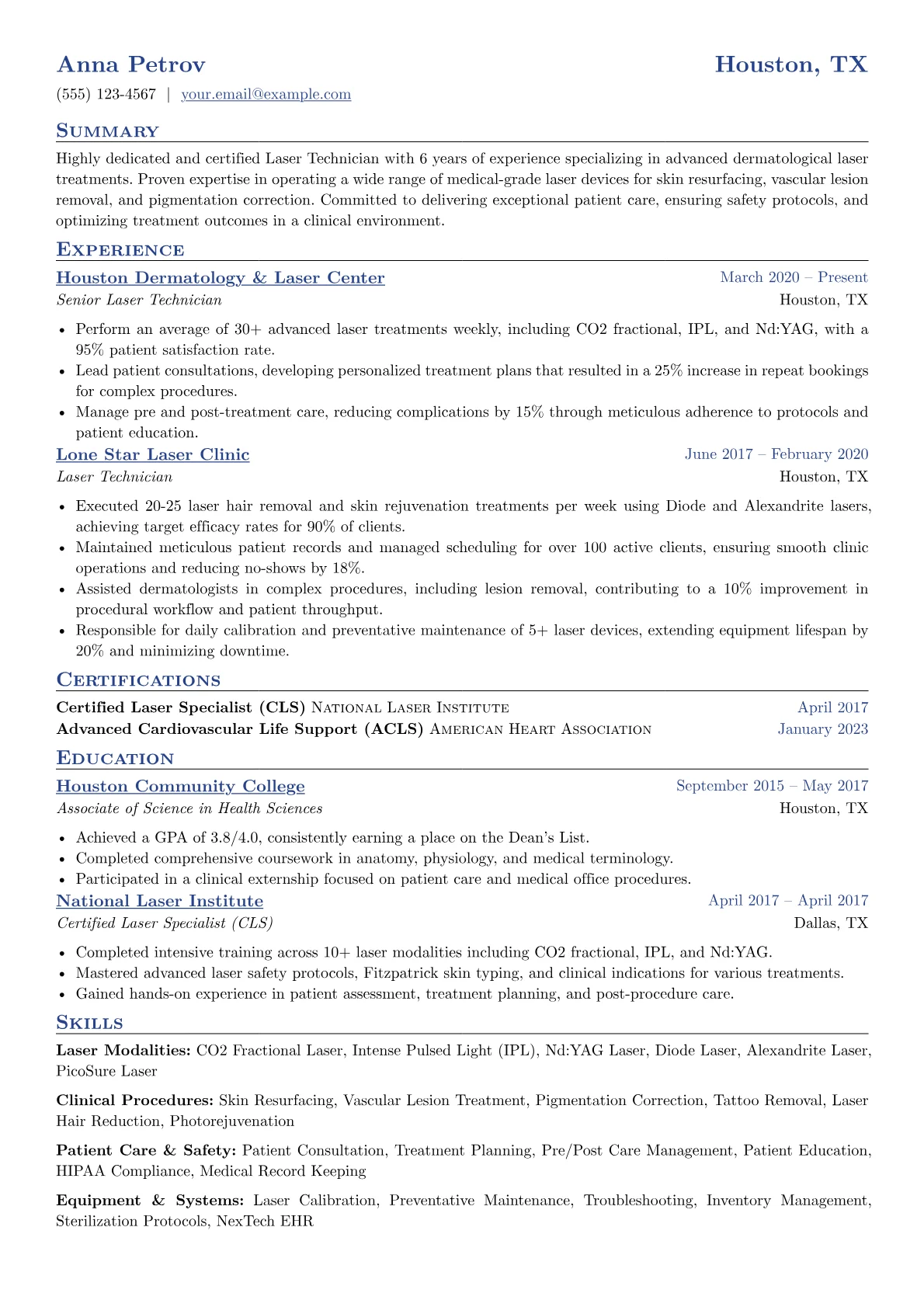 Clinical version - Page 1