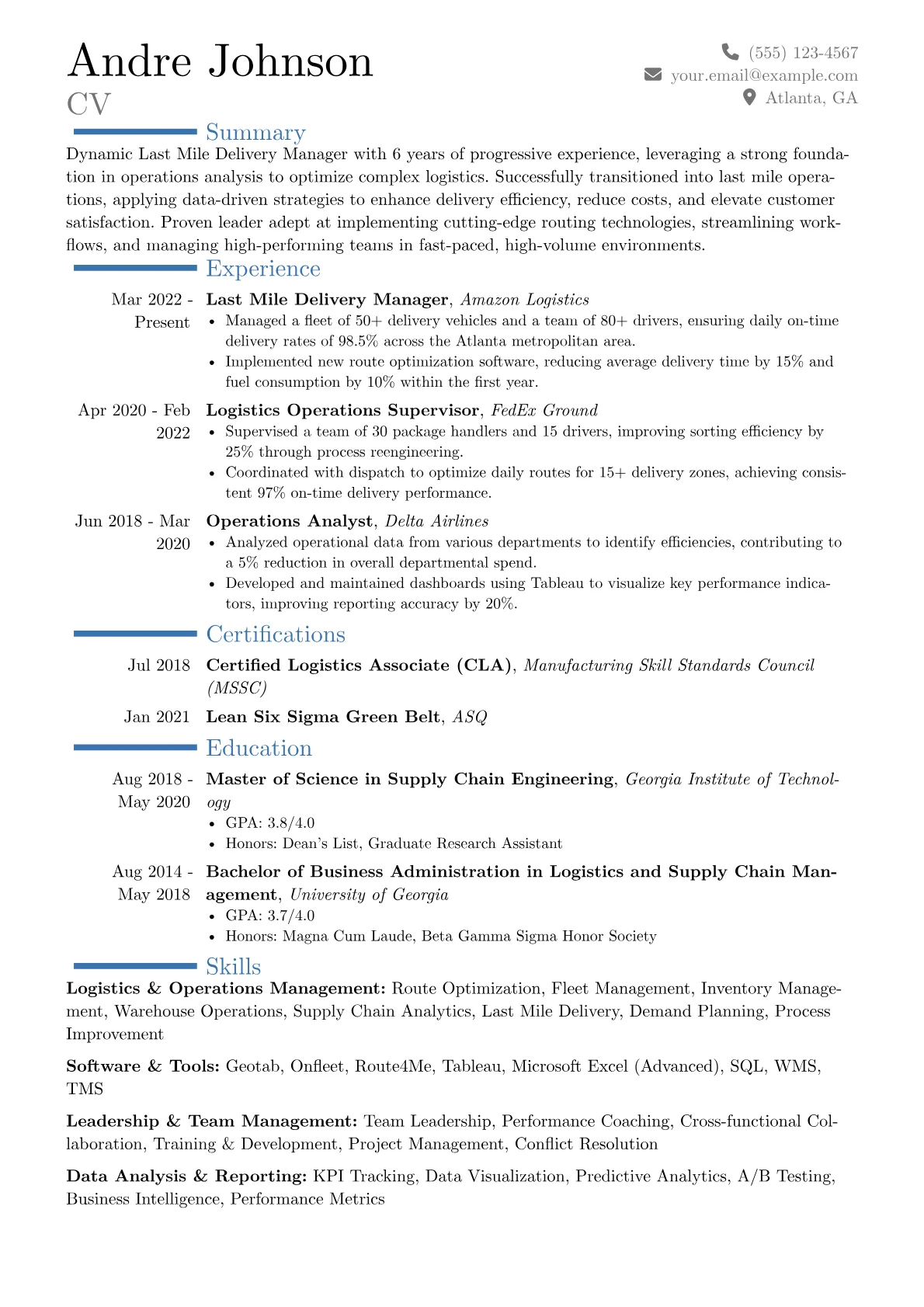 Career changer version - Page 1
