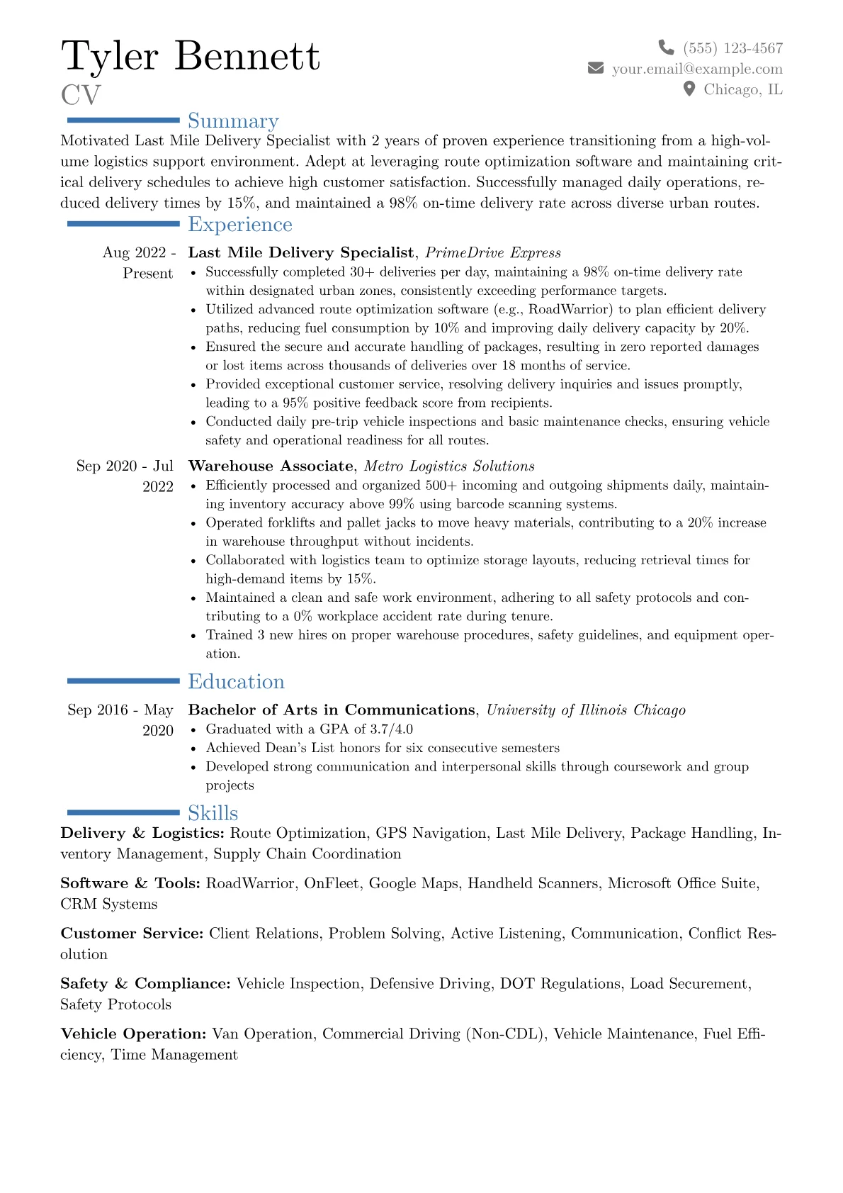 Career changer version - Page 1