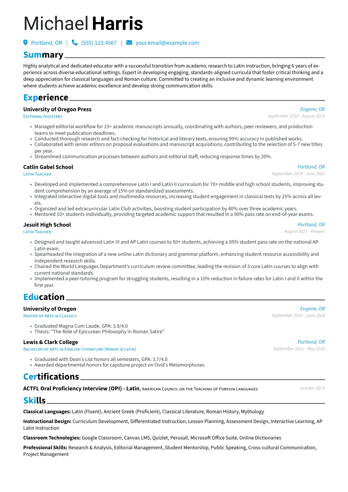 Career changer version - Page 1