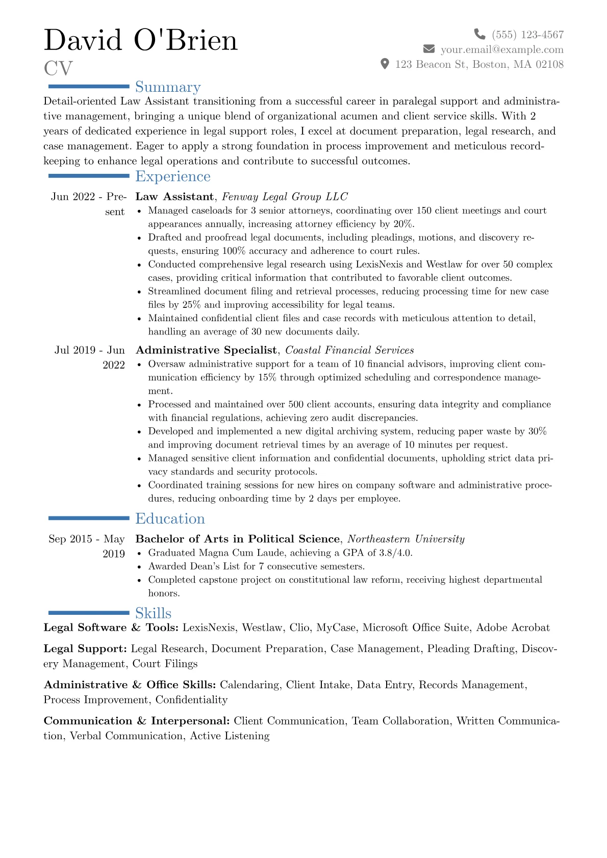 Career changer version - Page 1