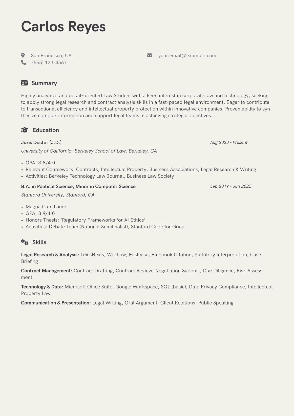 Corporate Law Student version - Page 1