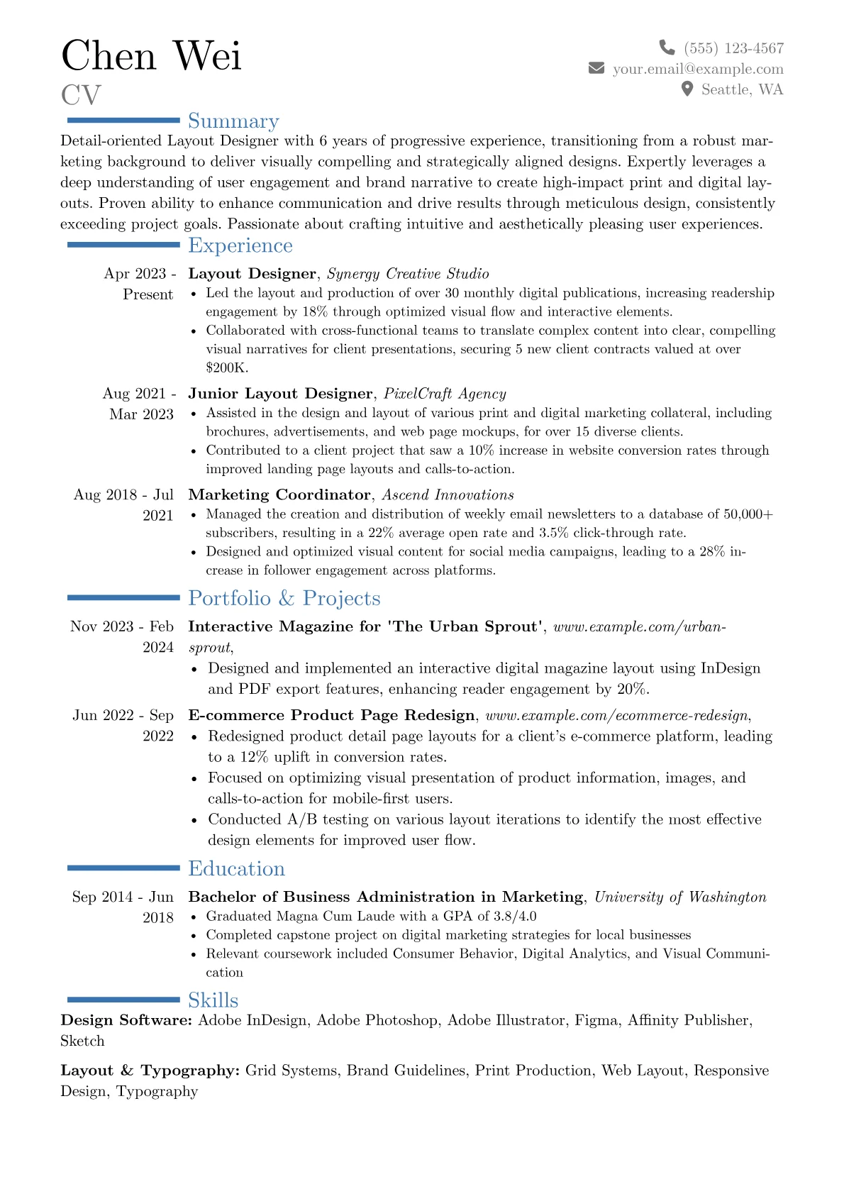 Career changer version - Page 1