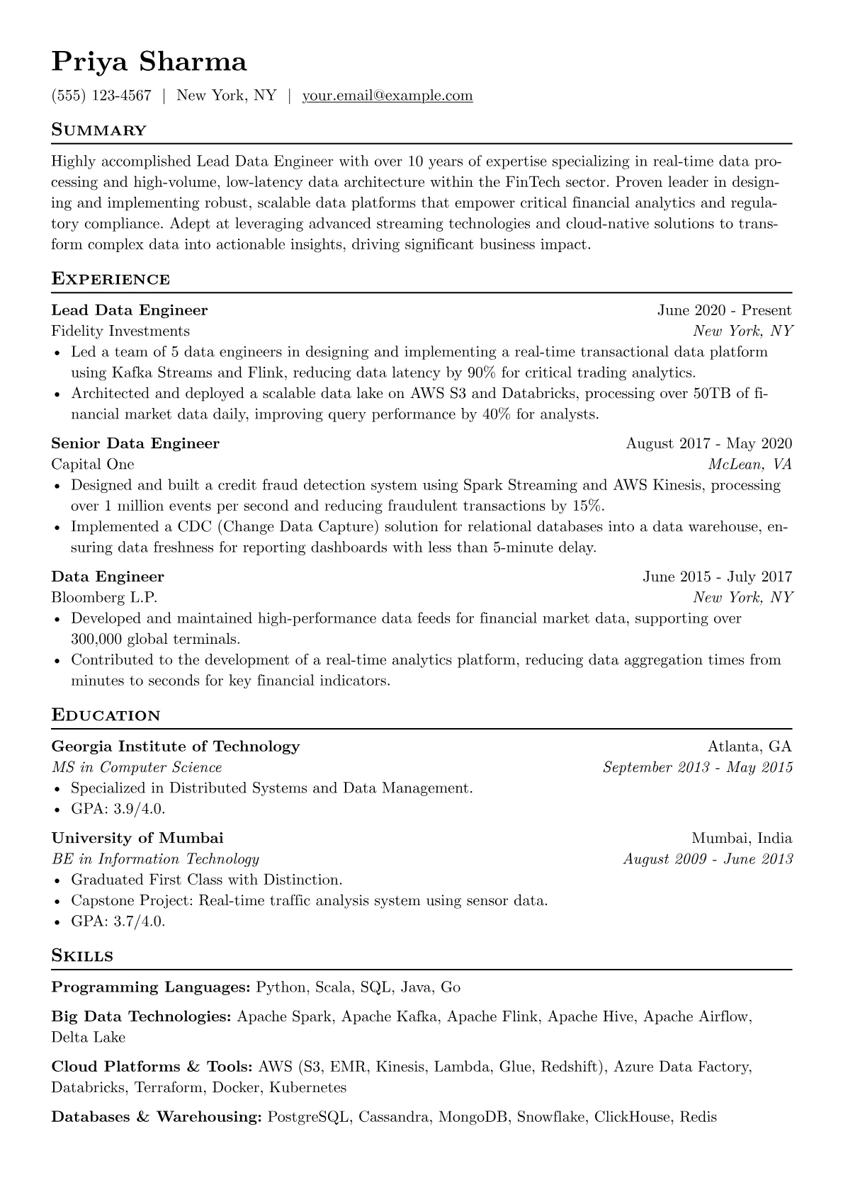 FinTech Real-time version - Page 1