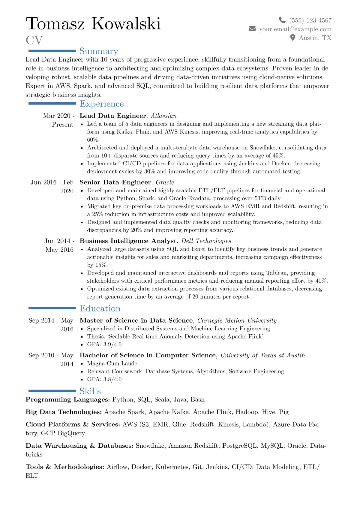 Career changer version - Page 1
