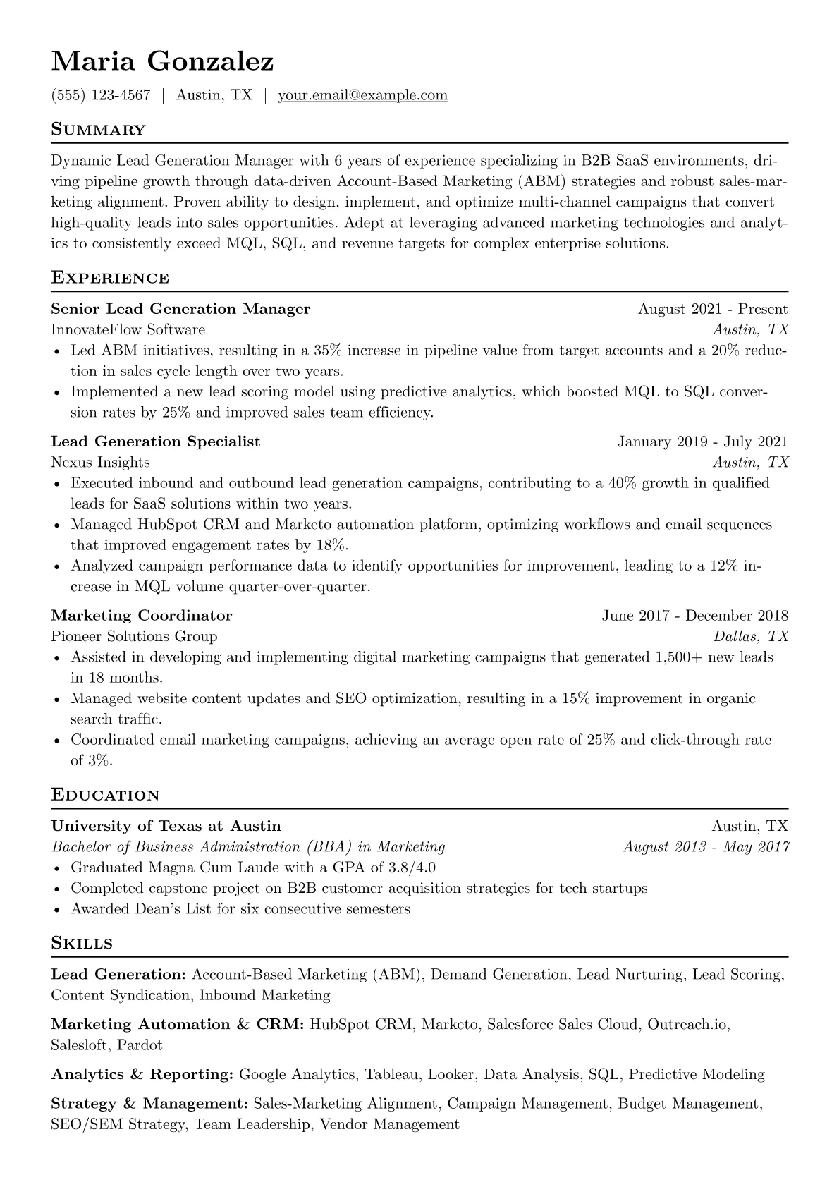 Different focus version - Page 1