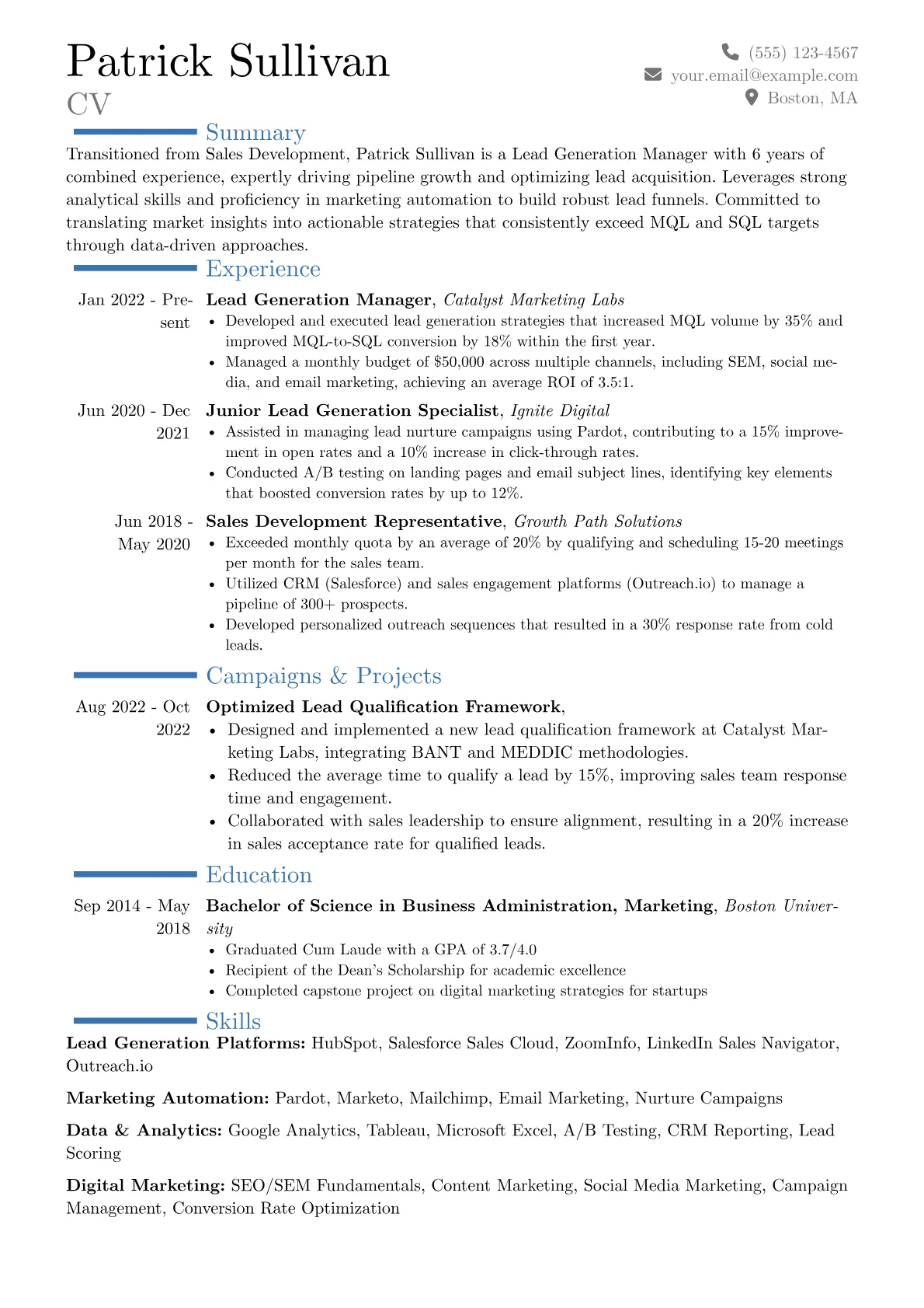 Career changer version - Page 1