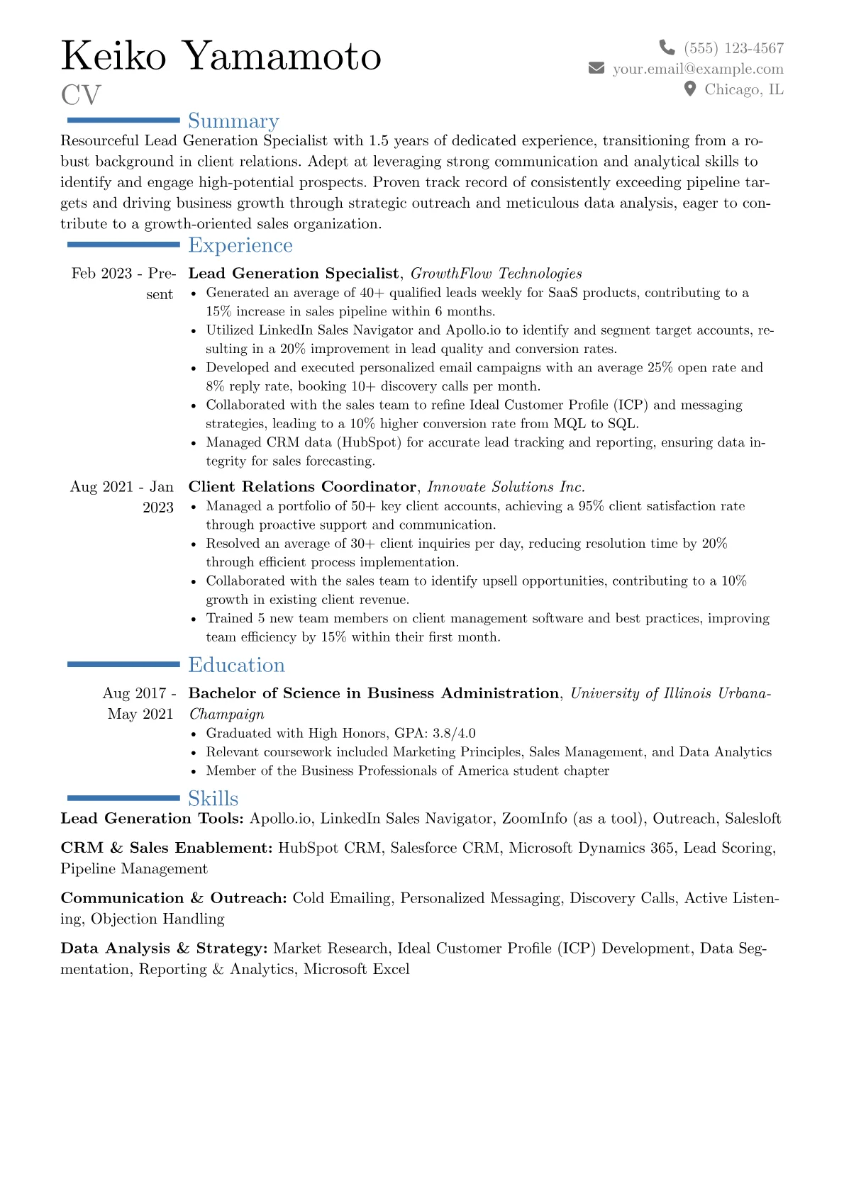 Career changer version - Page 1