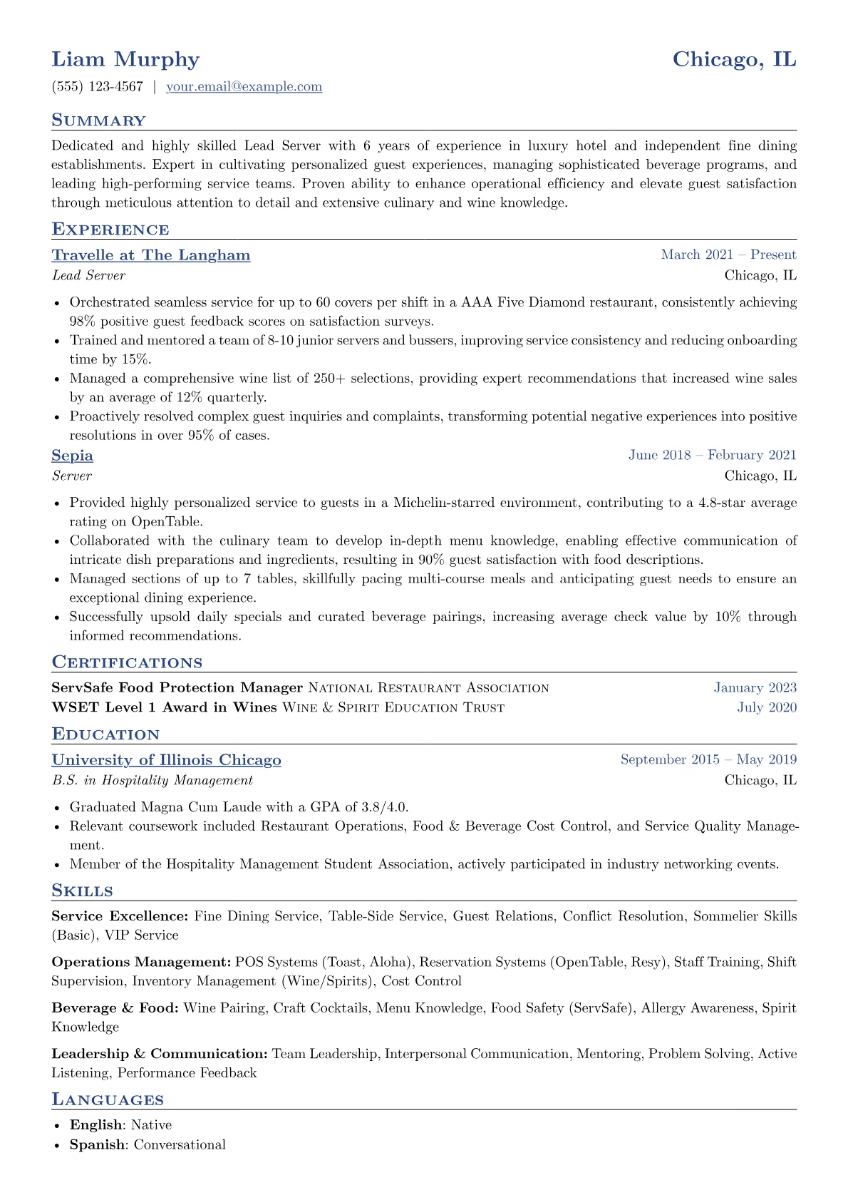 Lead Server version - Page 1