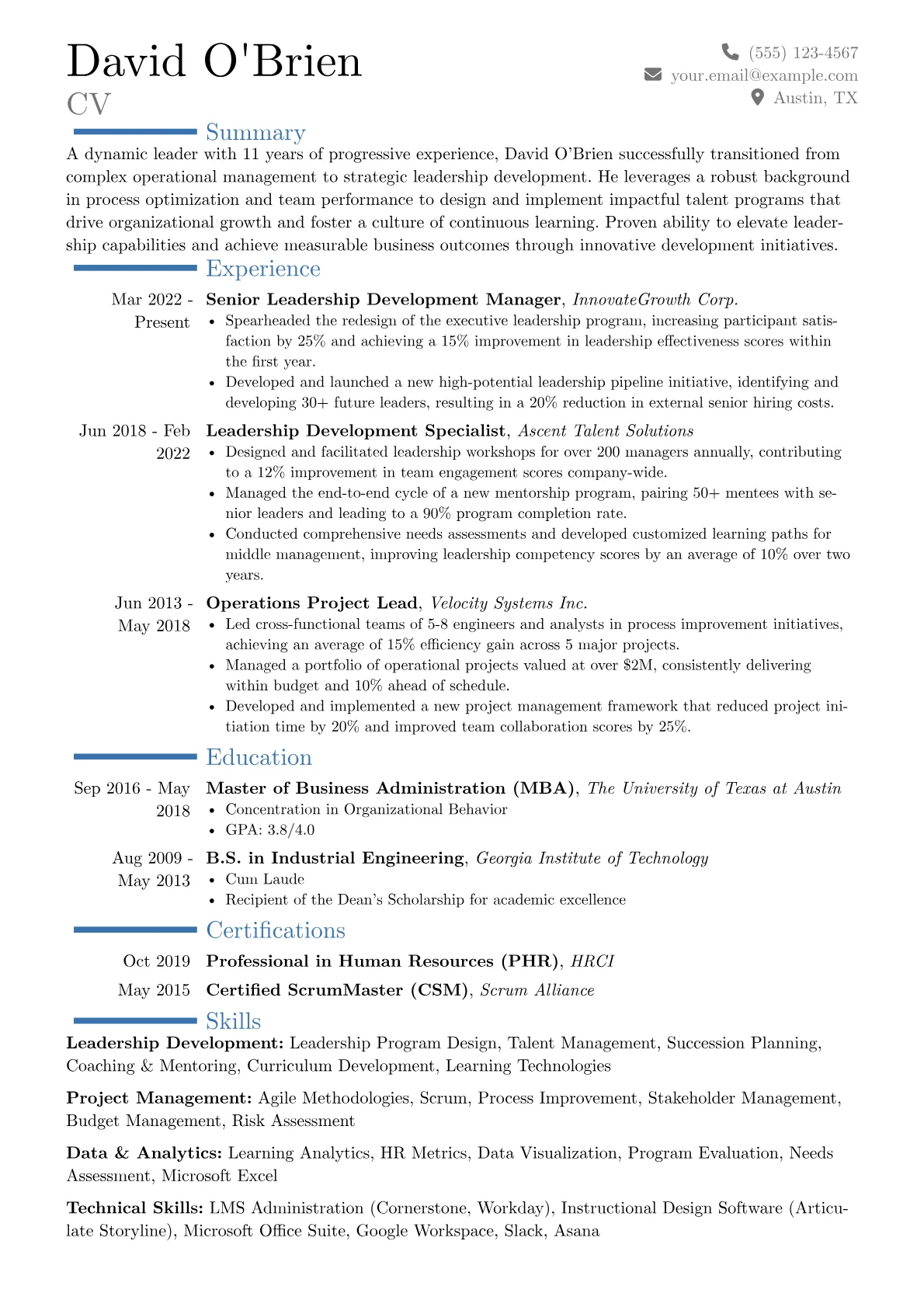 Career changer version - Page 1