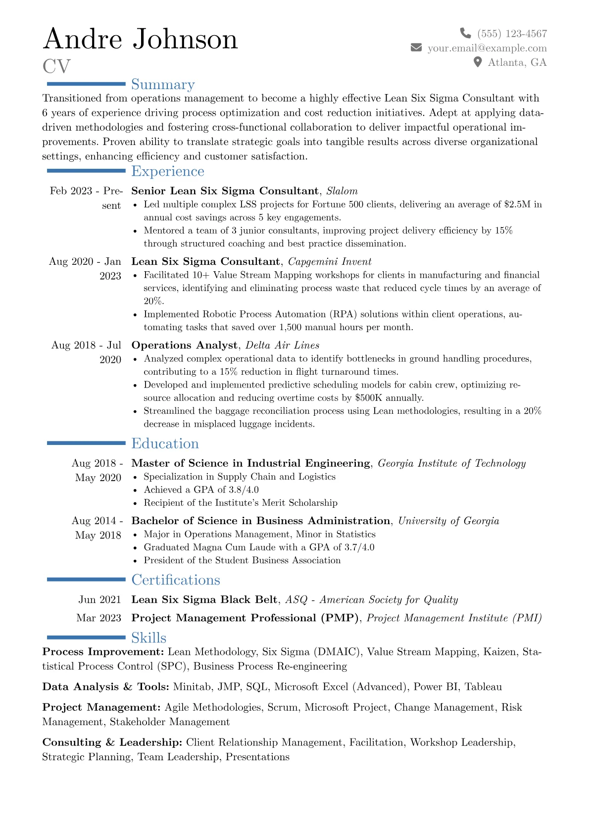 Career changer version - Page 1