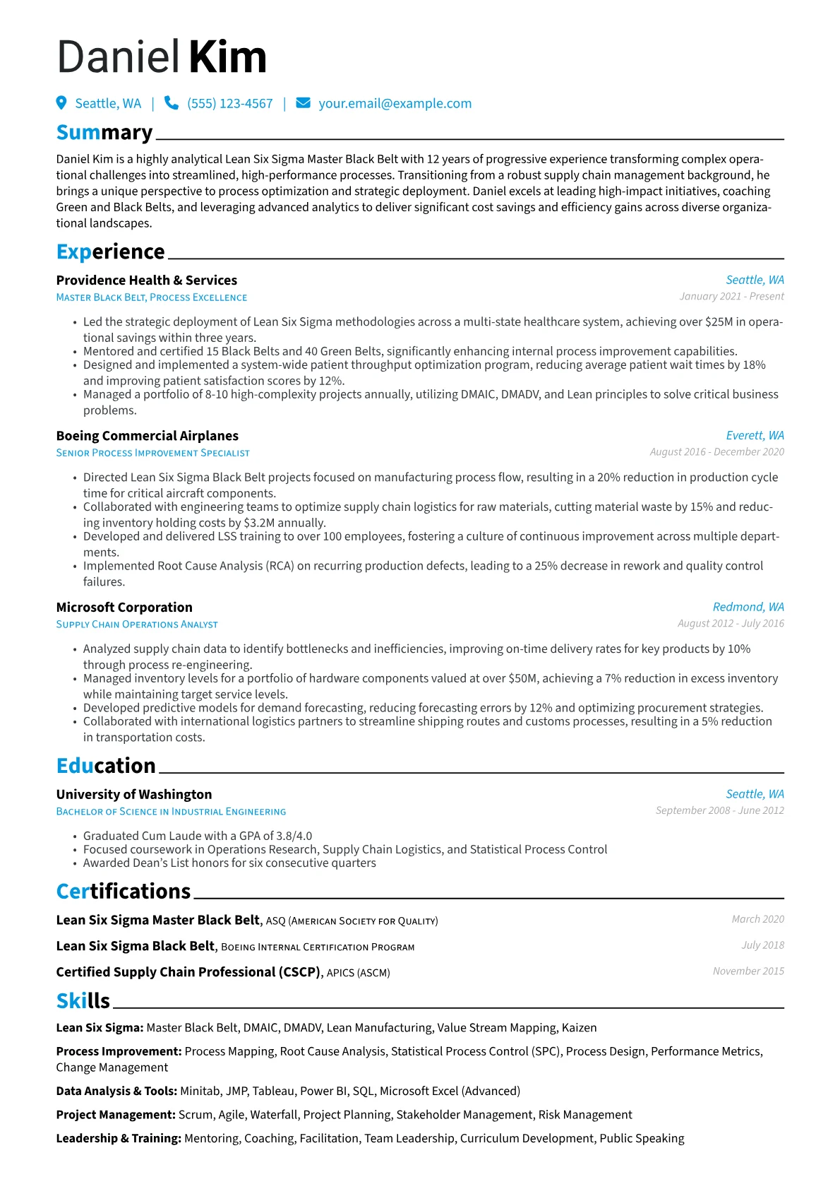 Career changer version - Page 1