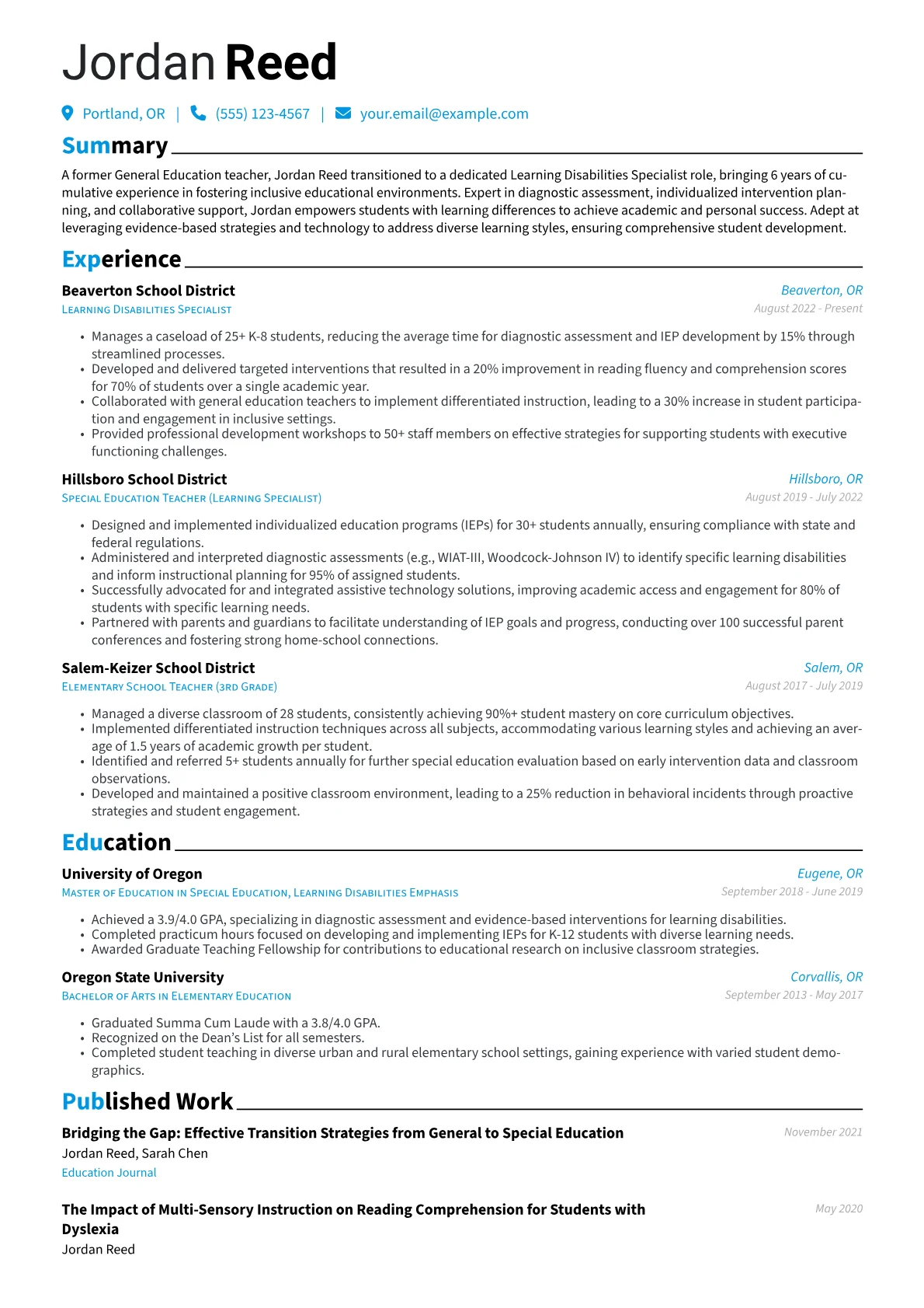 Career changer version - Page 1