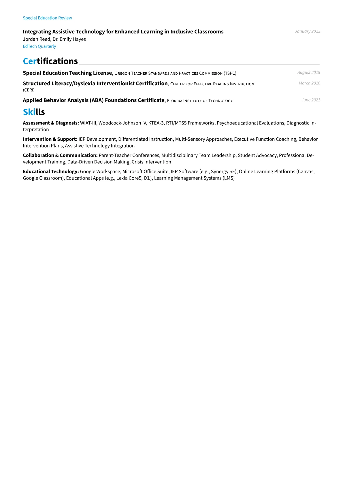 Career changer version - Page 2