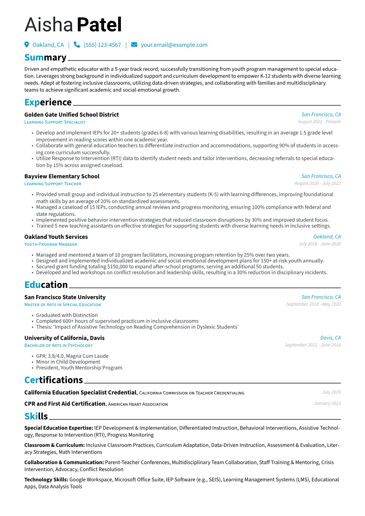 Career changer version - Page 1