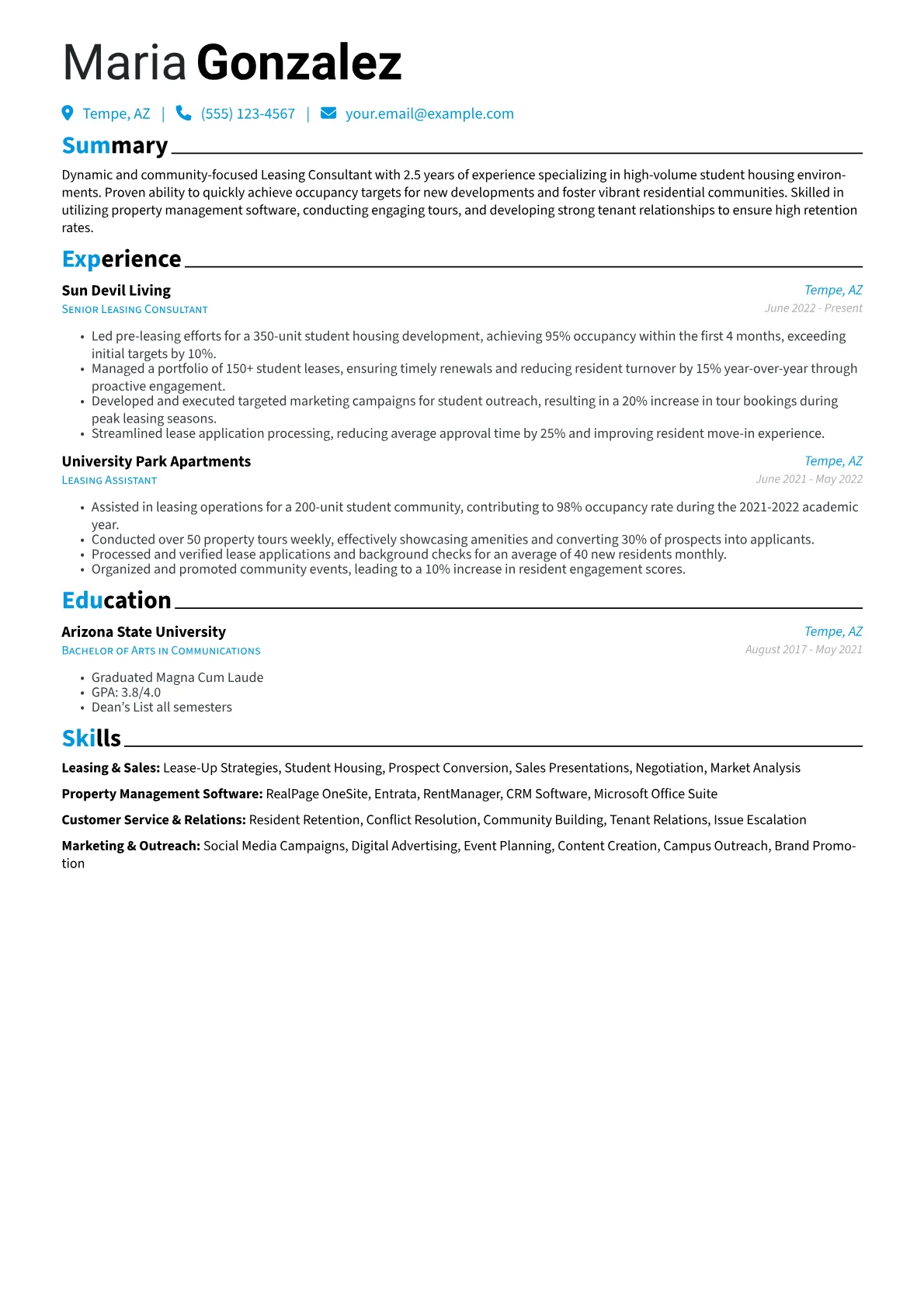 Leasing Consultant version - Page 1