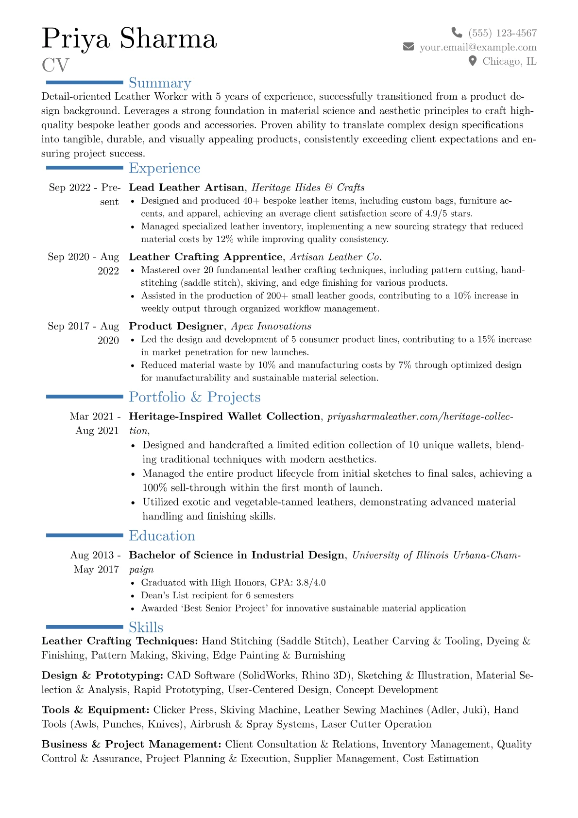 Career changer version - Page 1