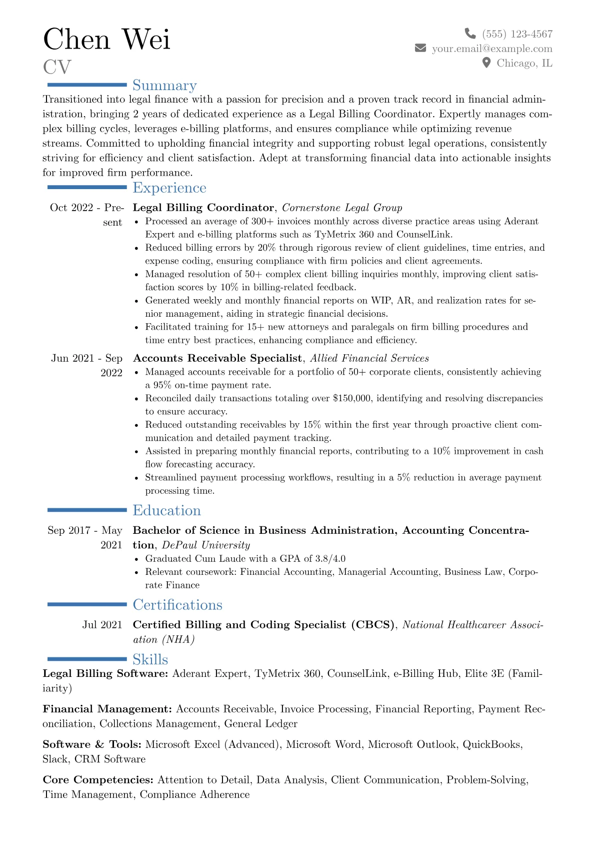 Career changer version - Page 1