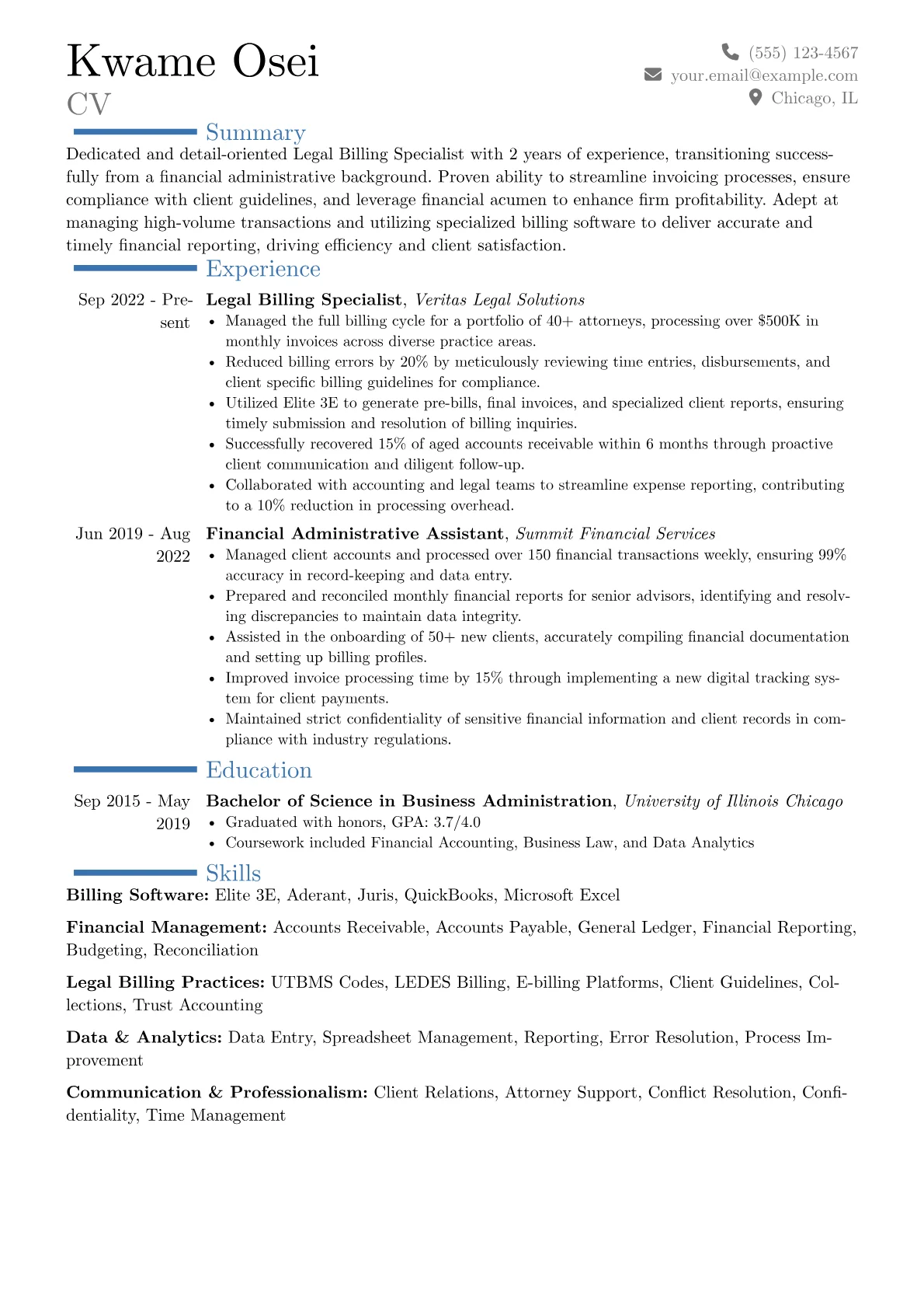 Career changer version - Page 1