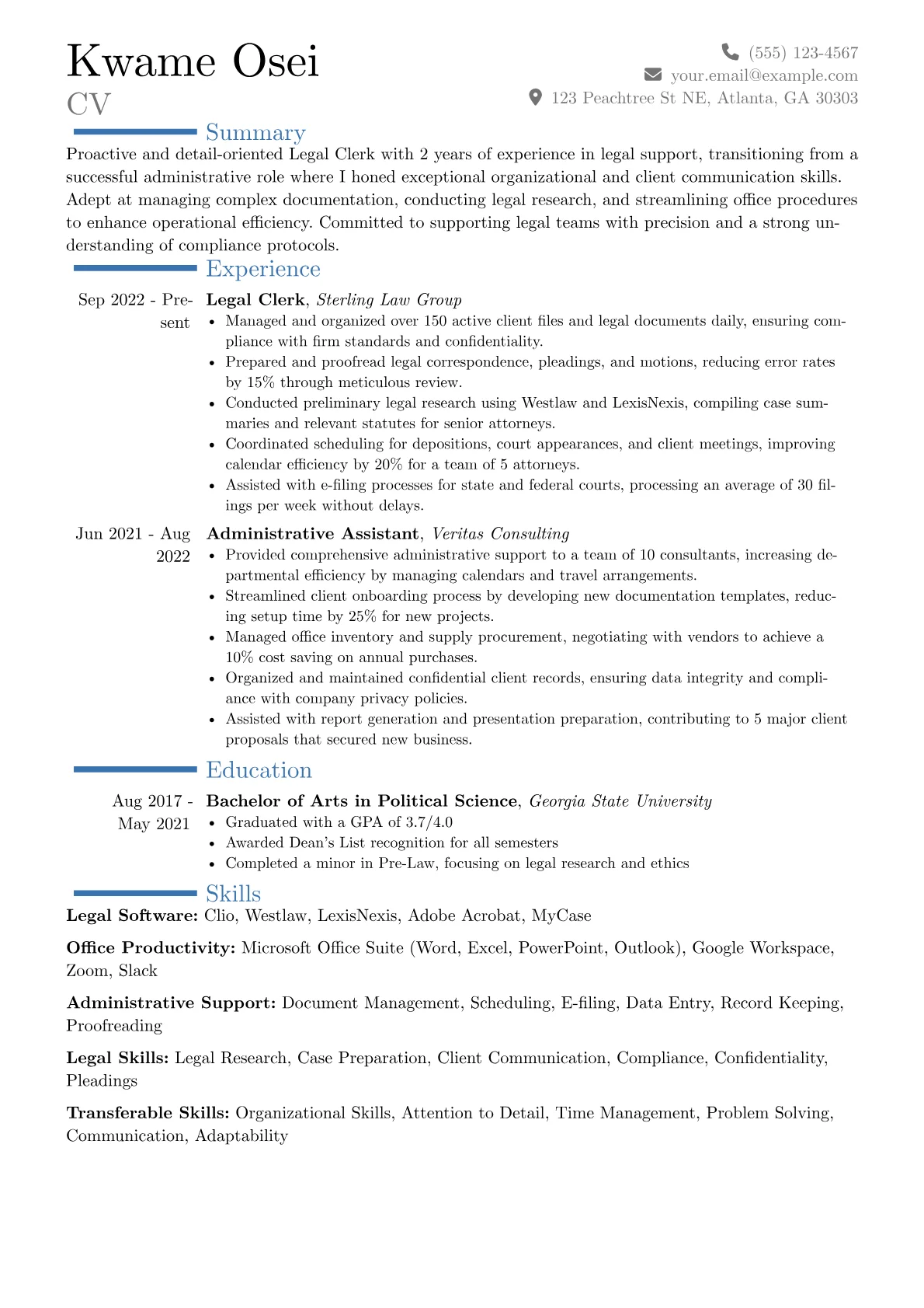 Career changer version - Page 1