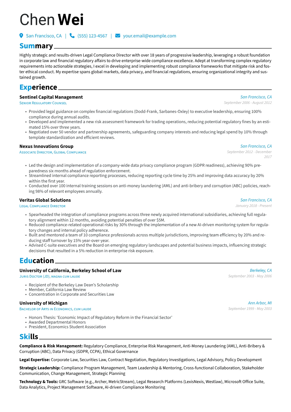 Career changer version - Page 1