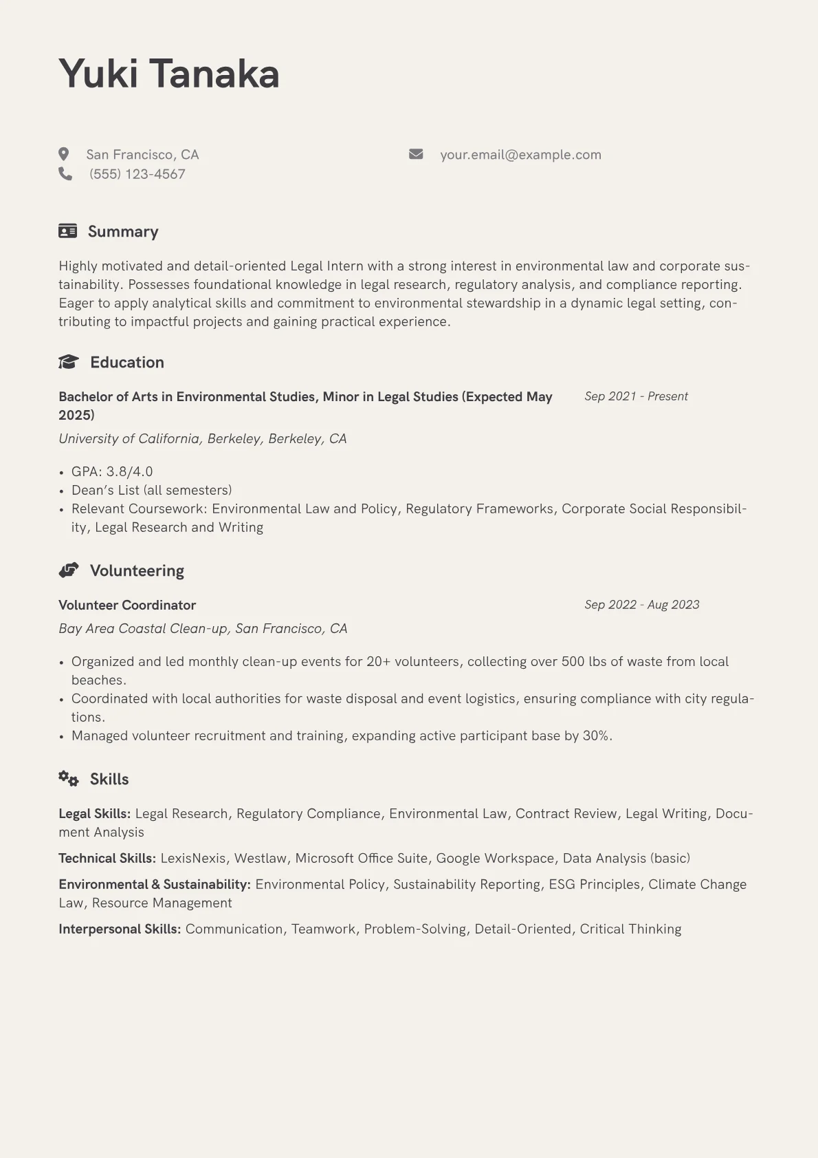 Legal Skills version - Page 1