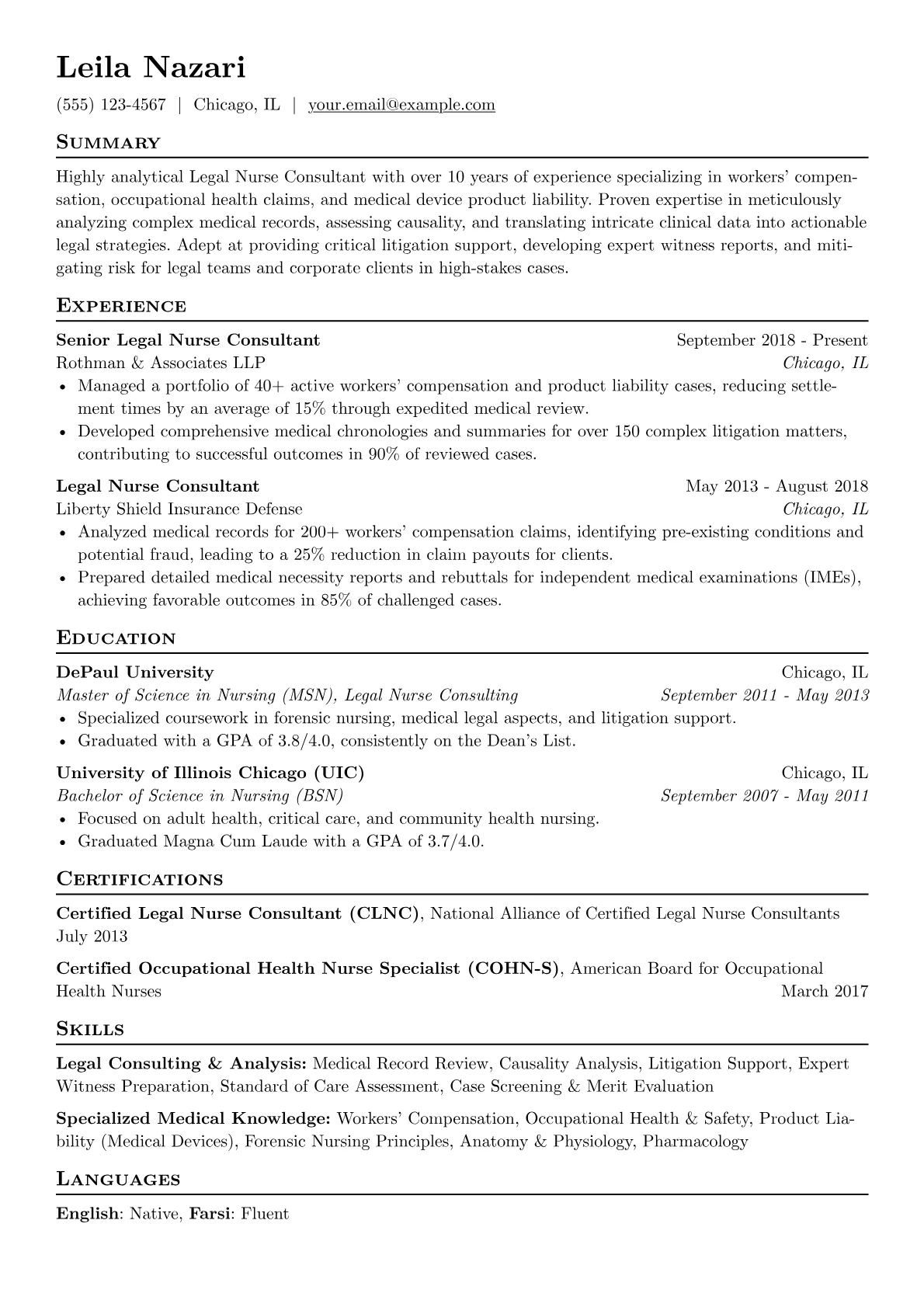 Workers' Compensation version - Page 1