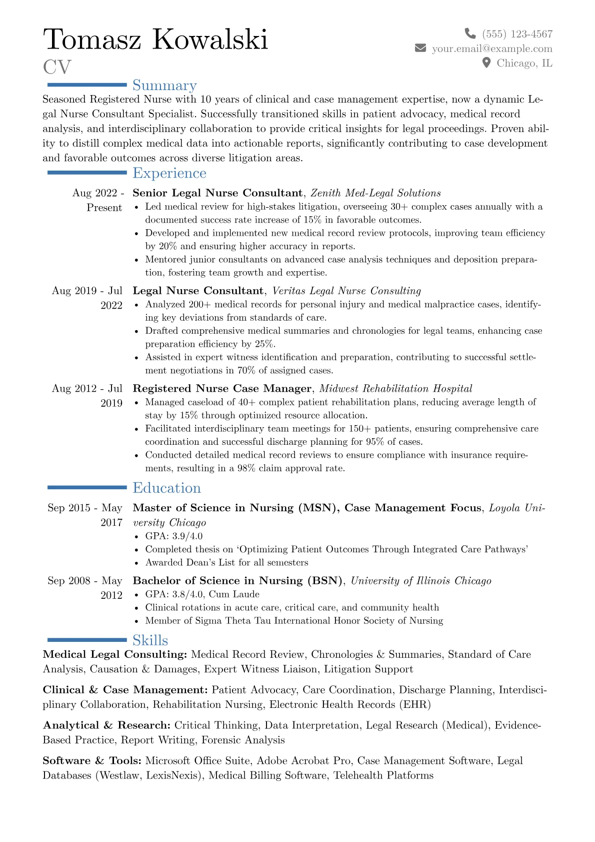 Career changer version - Page 1