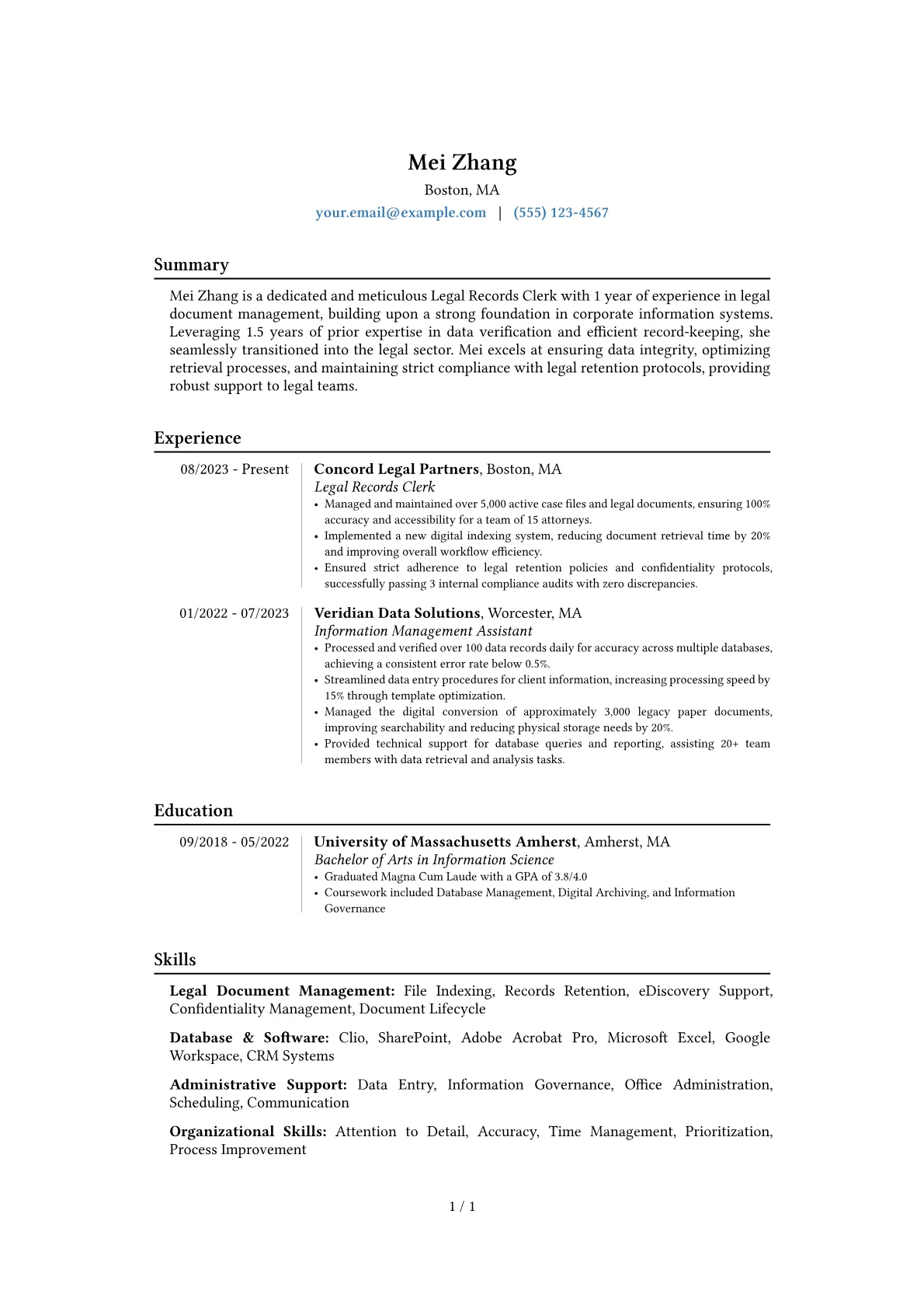 Career changer version - Page 1