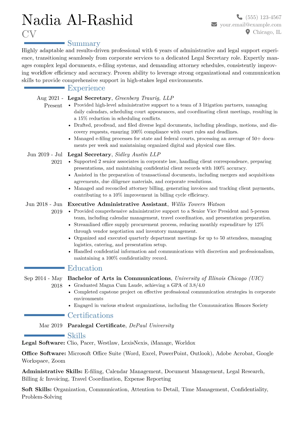 Career changer version - Page 1