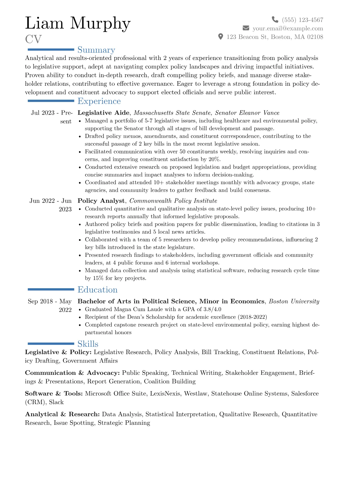Career changer version - Page 1