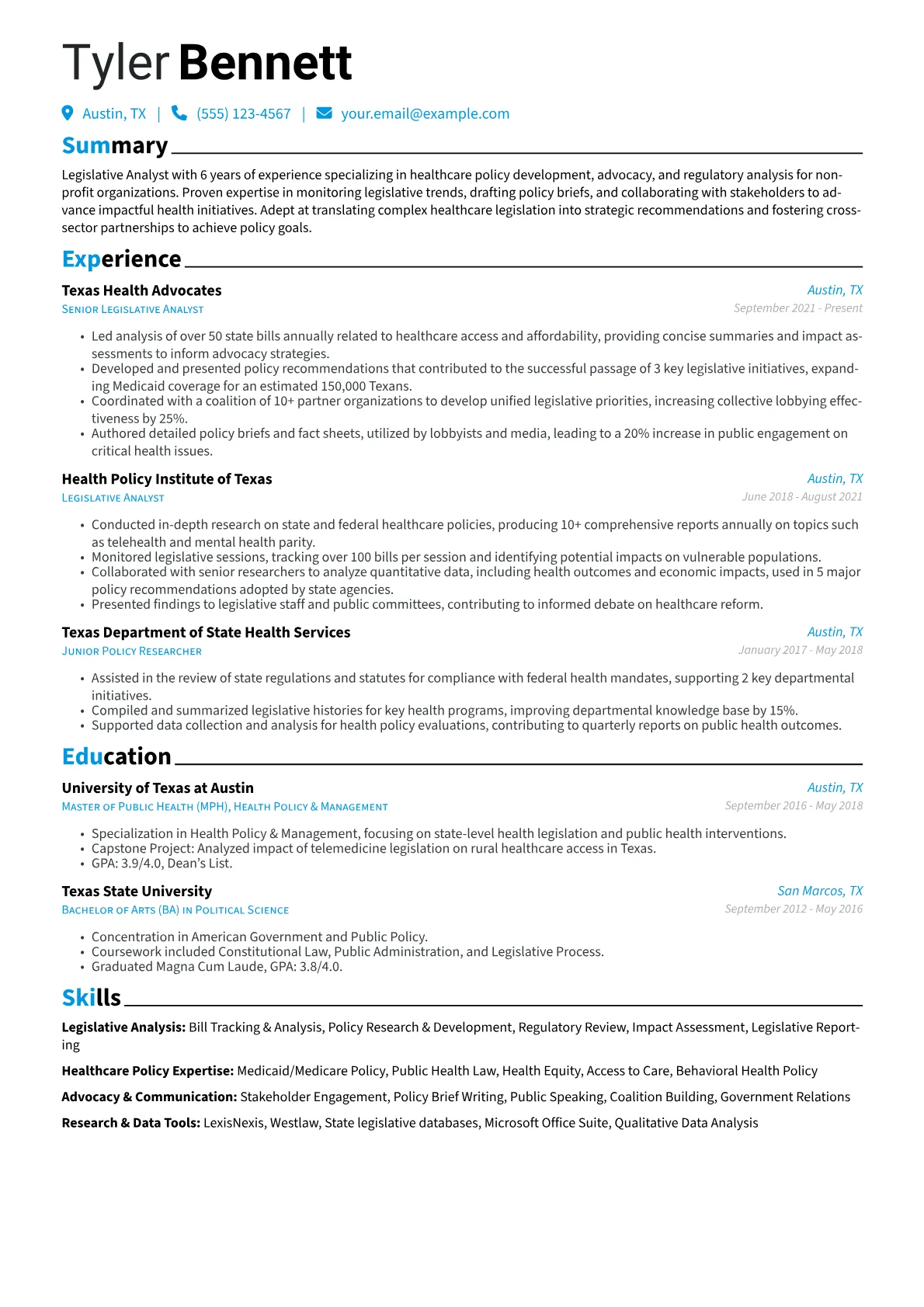 Healthcare Policy version - Page 1
