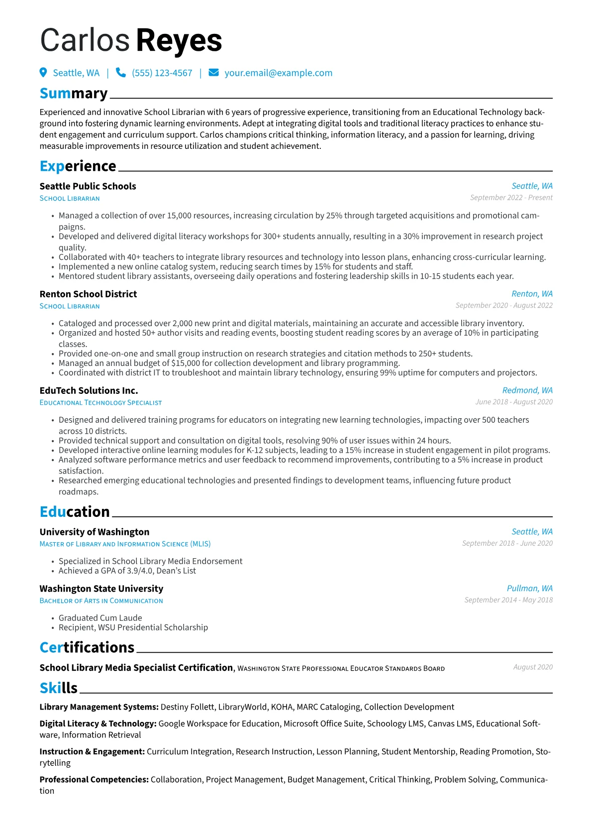 Career changer version - Page 1