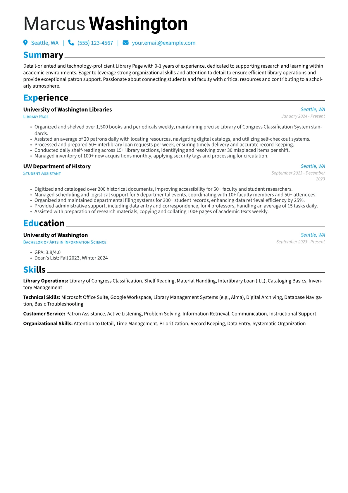 Library Page version - Page 1