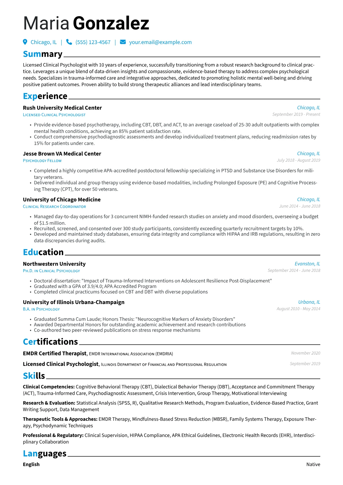 Career changer version - Page 1
